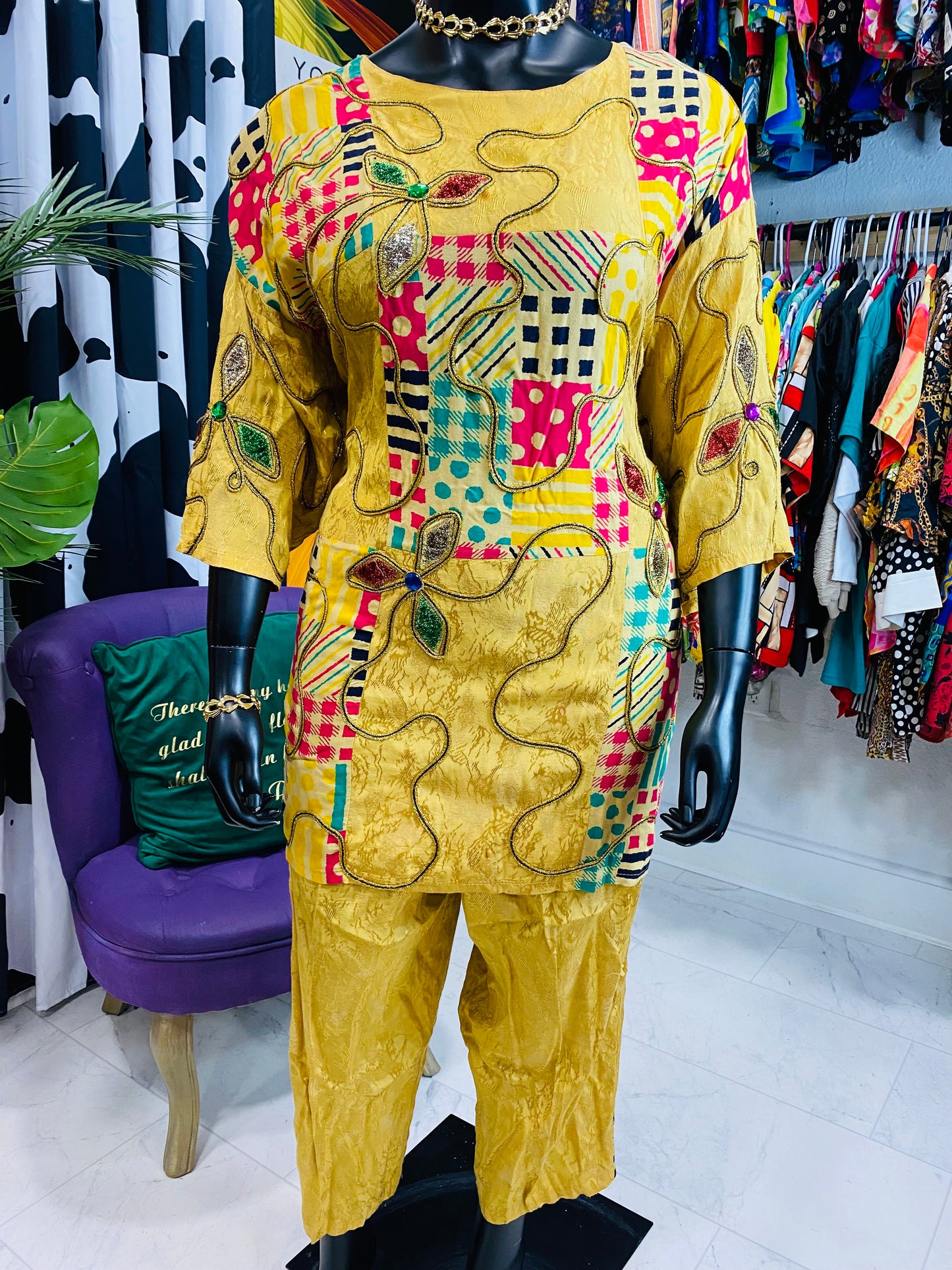 Vintage Golden River Pants Set