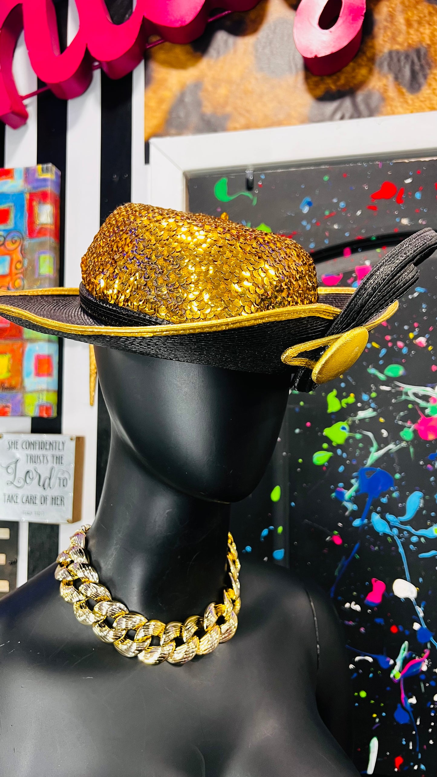 Vintage Statement Hat