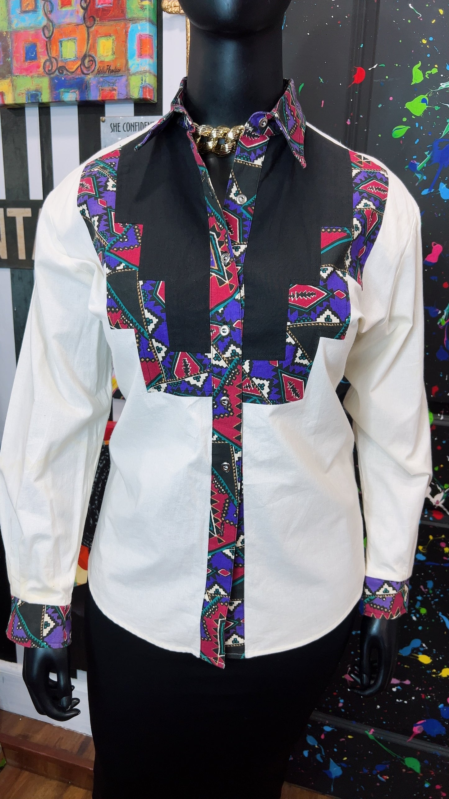 Vintage Western Blouse (18)