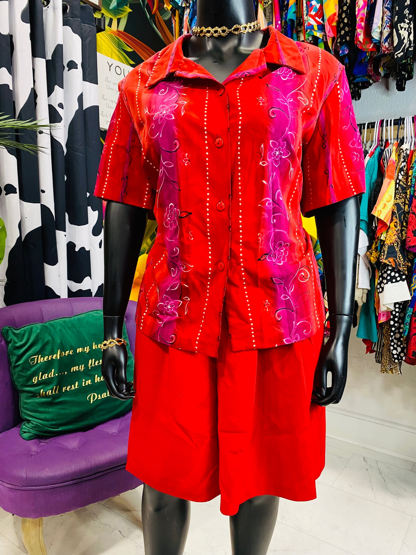 Vintage Short Set