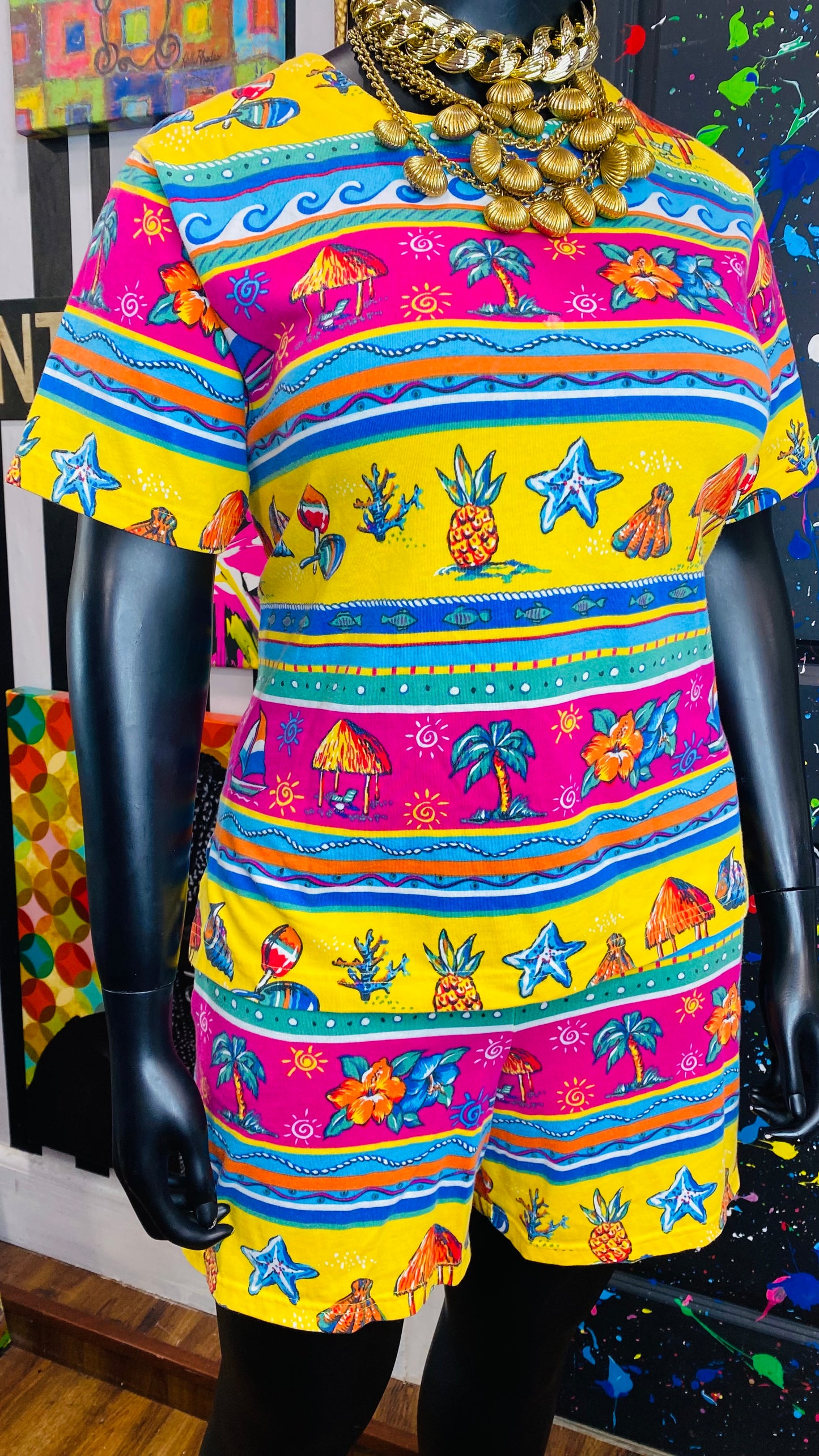 Vintage Cotton Shorts Set (18/20)