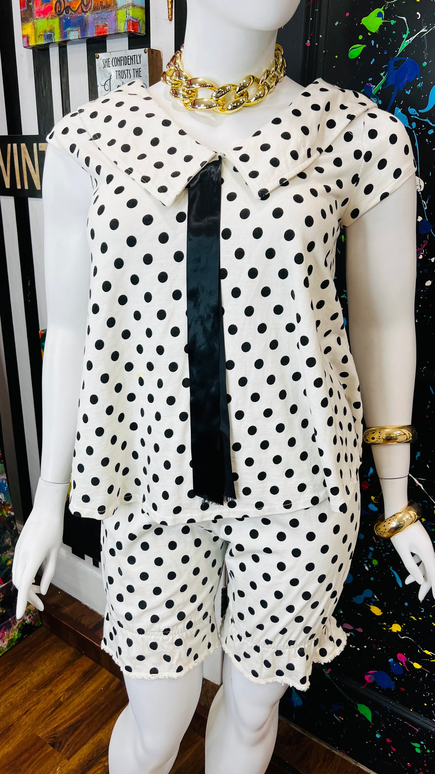 Vintage Cotton Shorts Set (14)