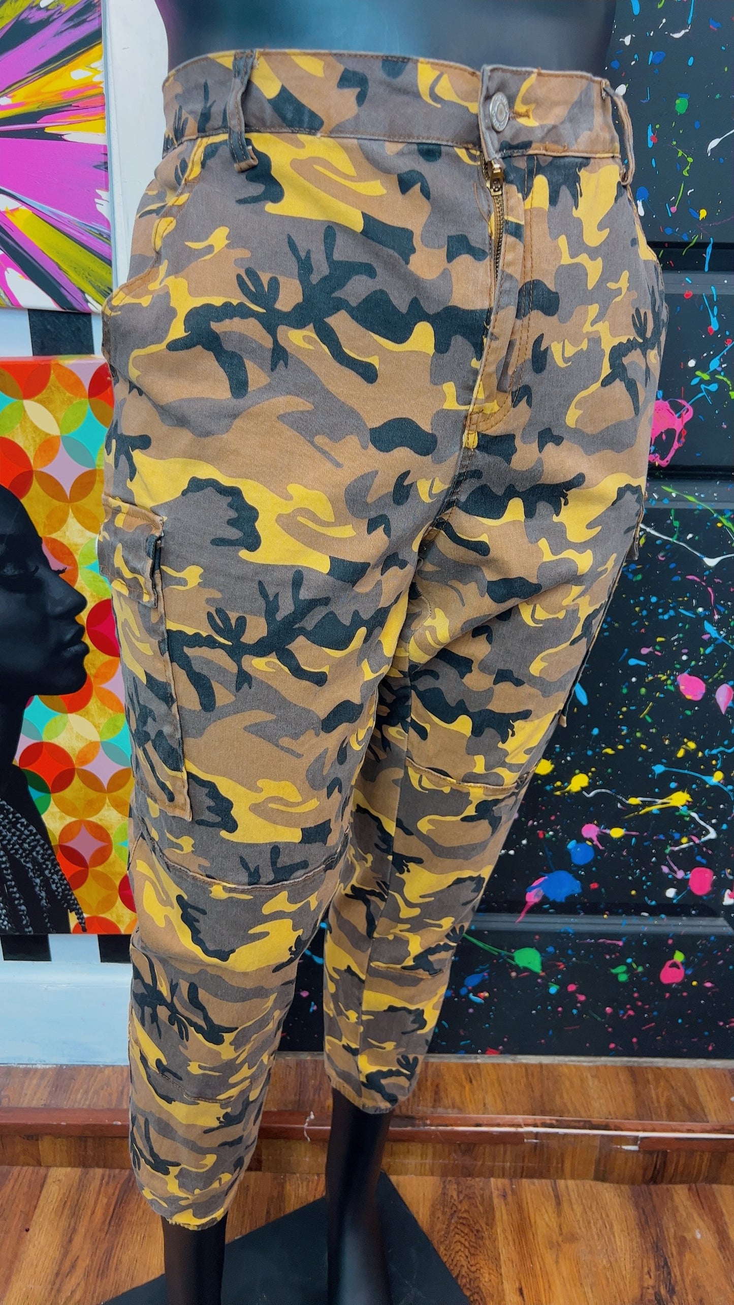 Camo Cargo Pants - Good Stretch (20)