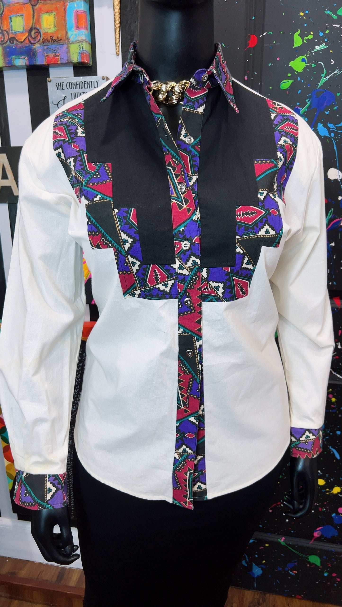Vintage Western Blouse (18)