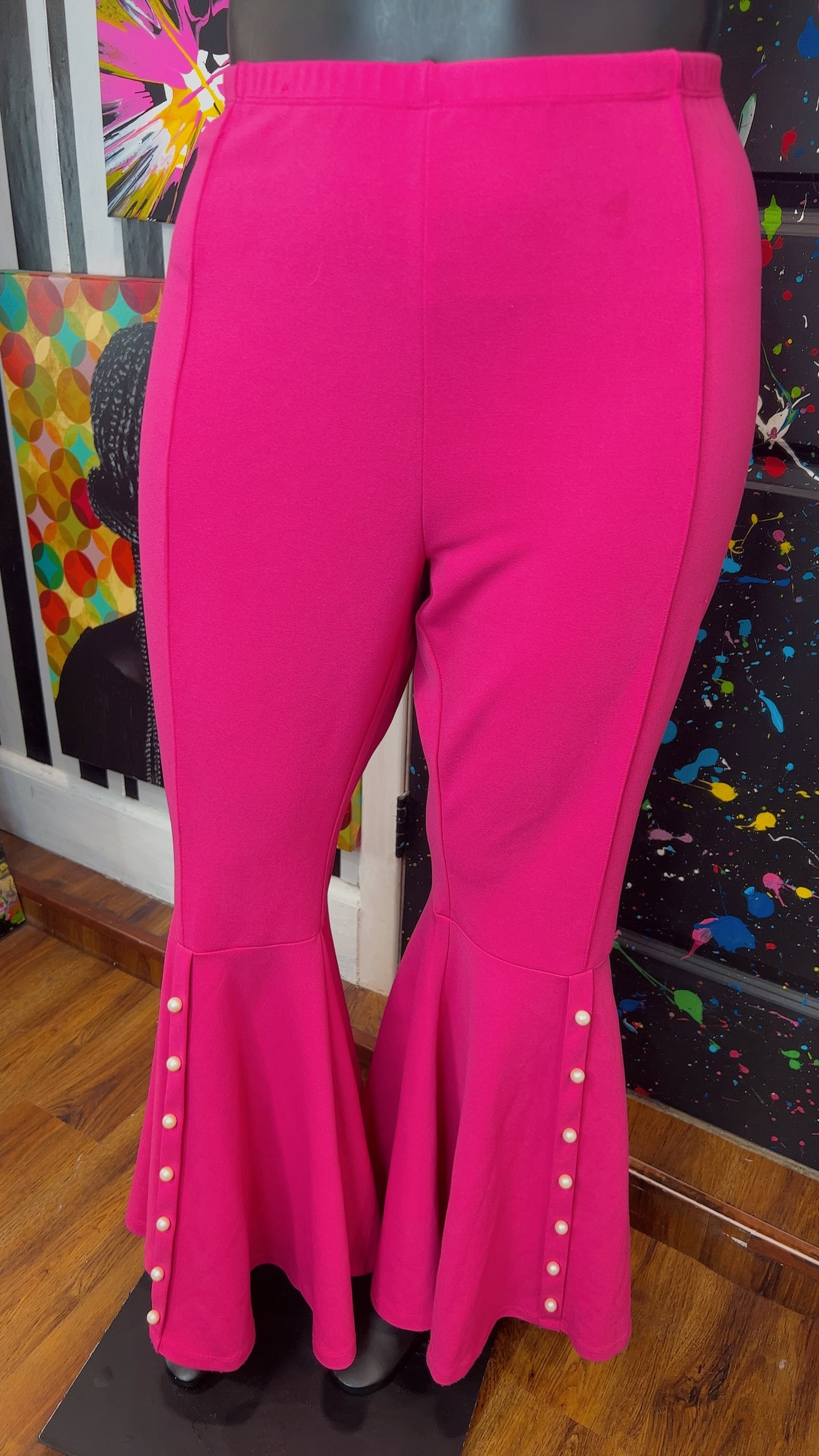 Pink Pearl Bell Bottoms (16)