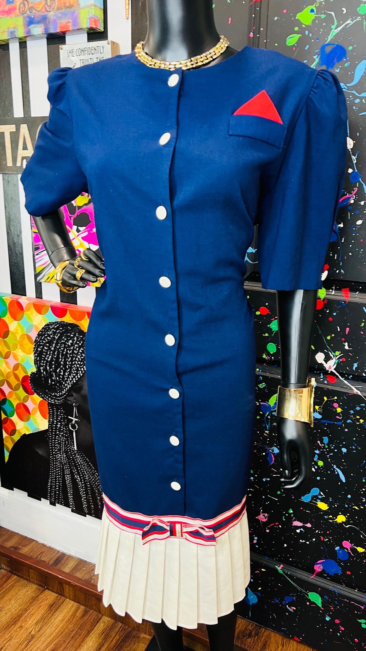 Vintage Sailors Dress (14)