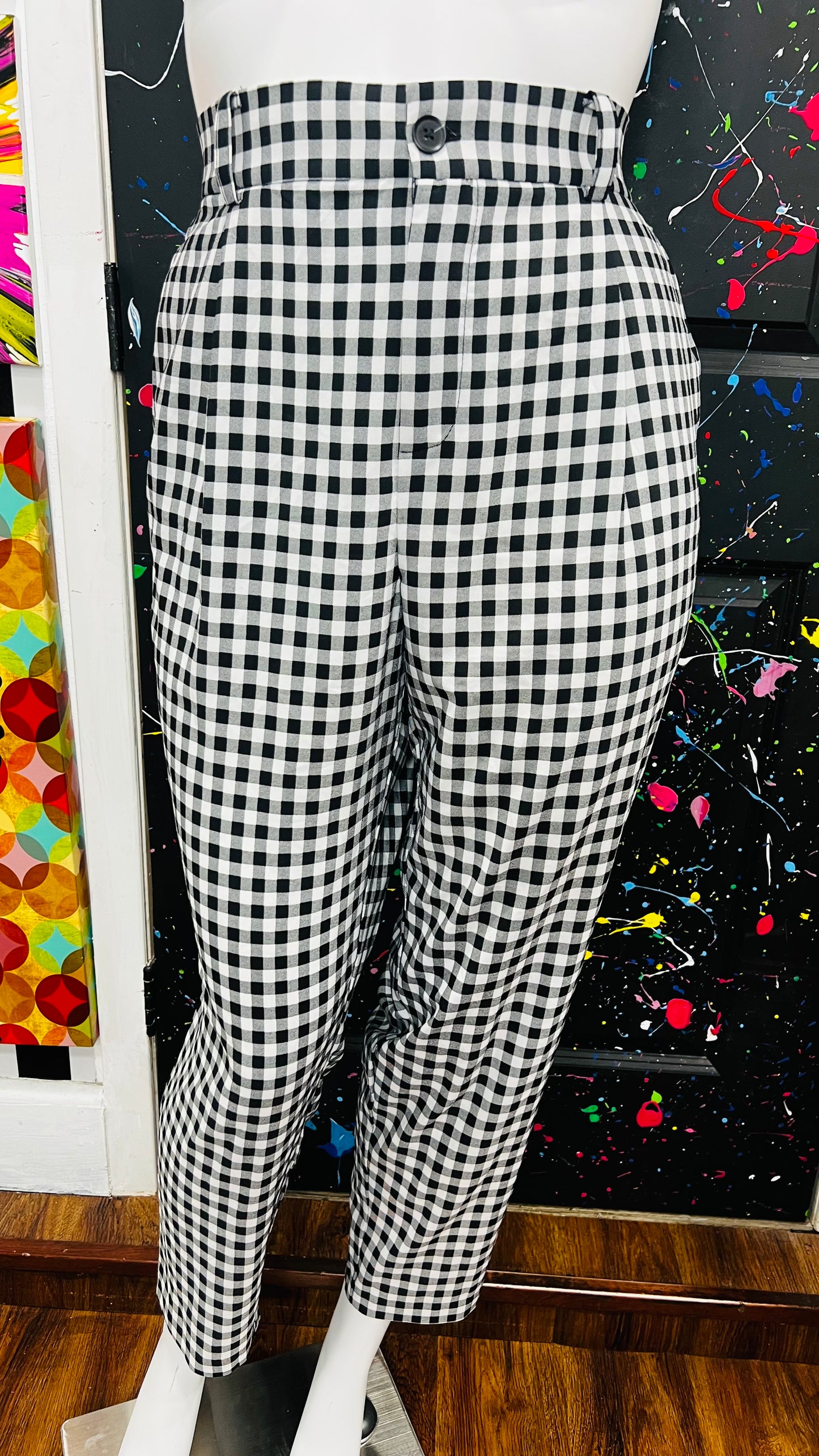 Black & White Checkered Pants (22)