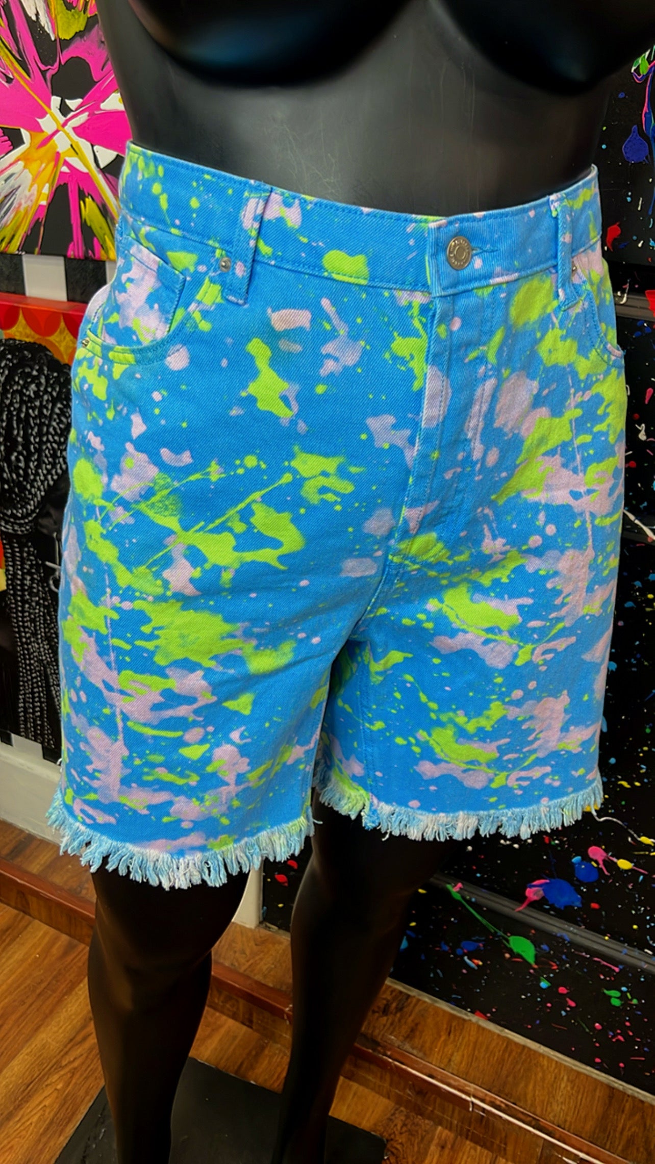 Vintage Inspired Denim Shorts (16)