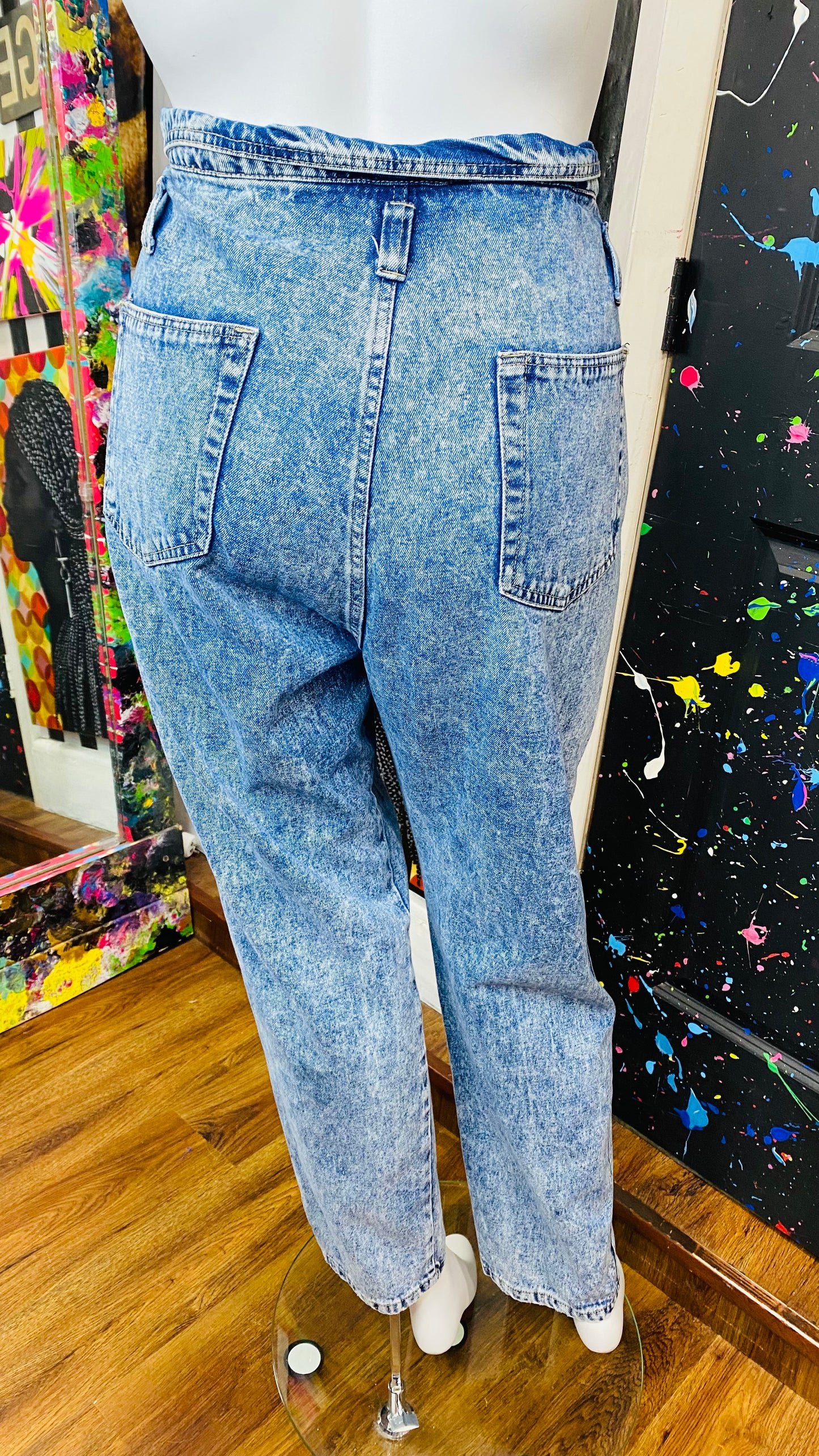 Vintage High Waist Jeans (22)- Fits Like 14/16