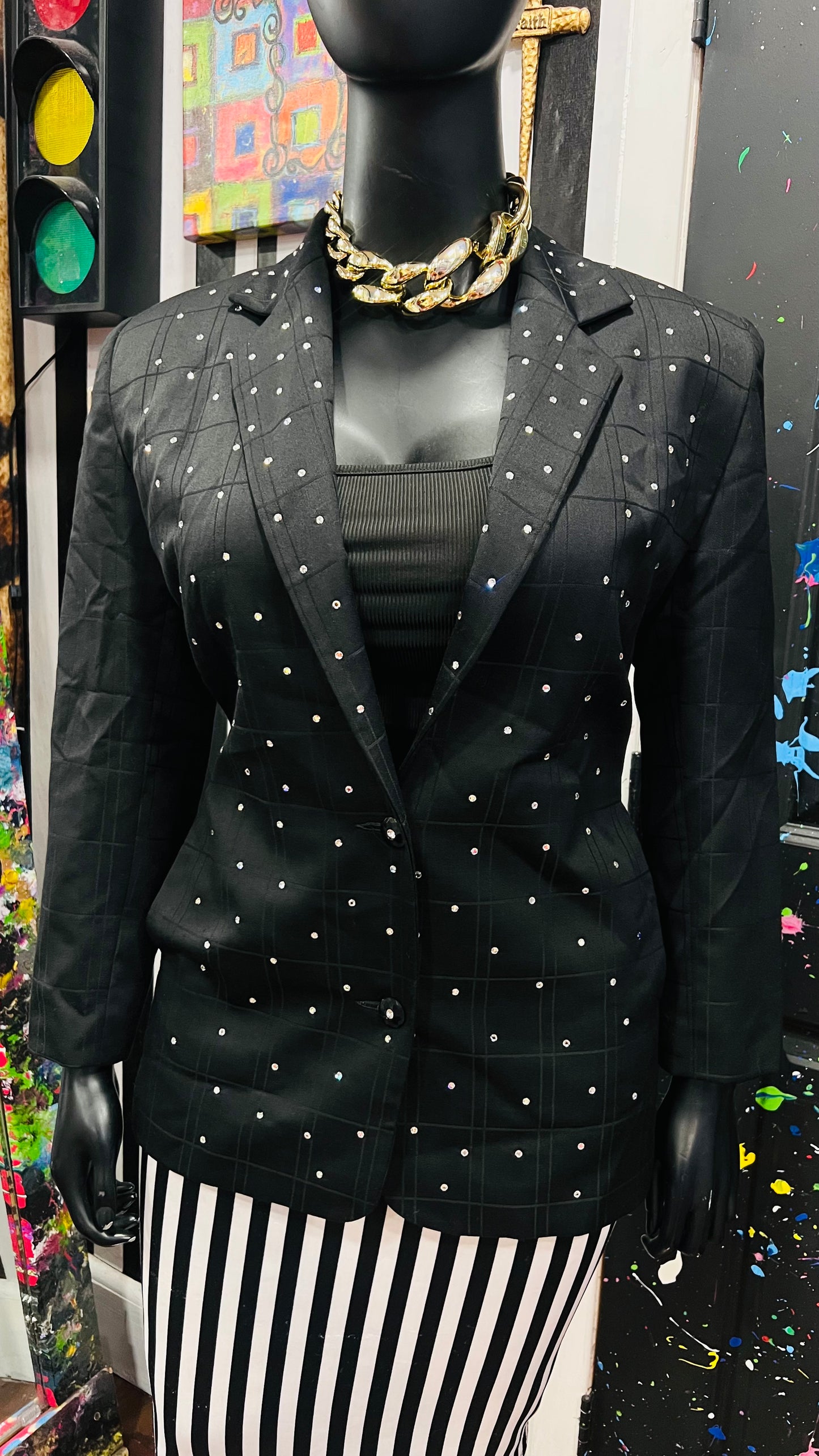 Vintage Criscione Jewel Blazer (14)