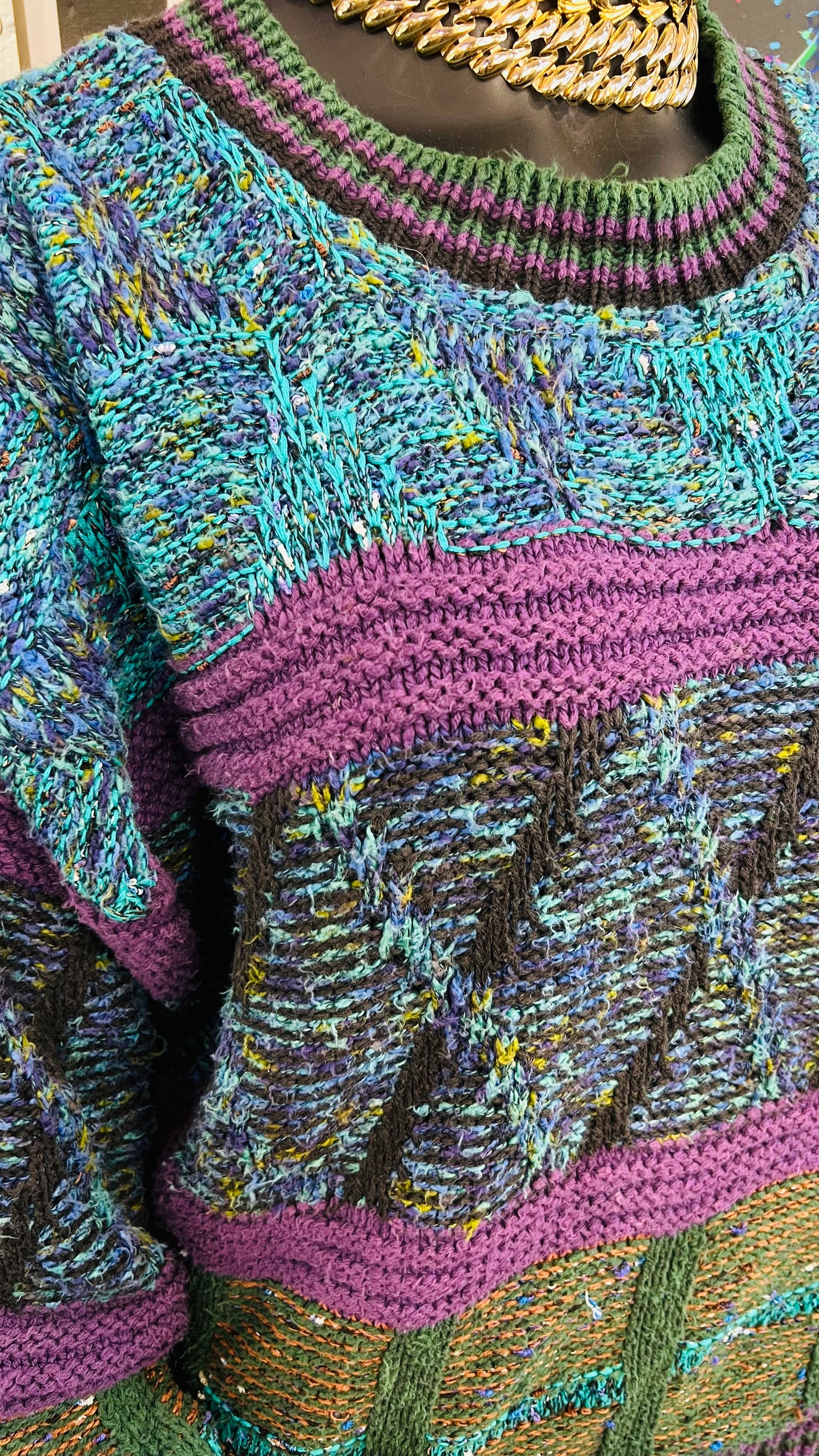 Vintage Heavy Knit Sweater (24)