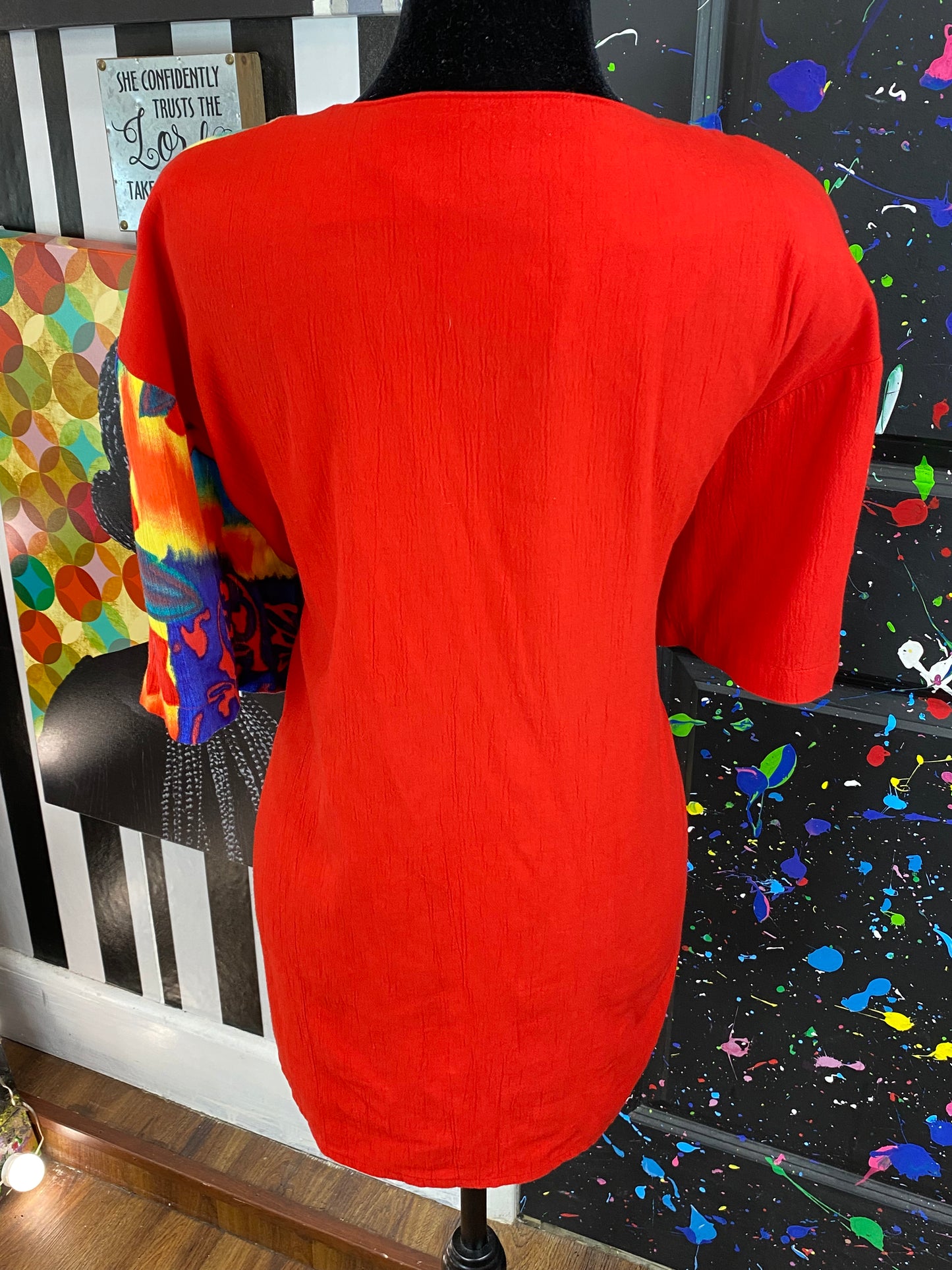 Vintage C.M. Shapes Short Sleeve Blouse