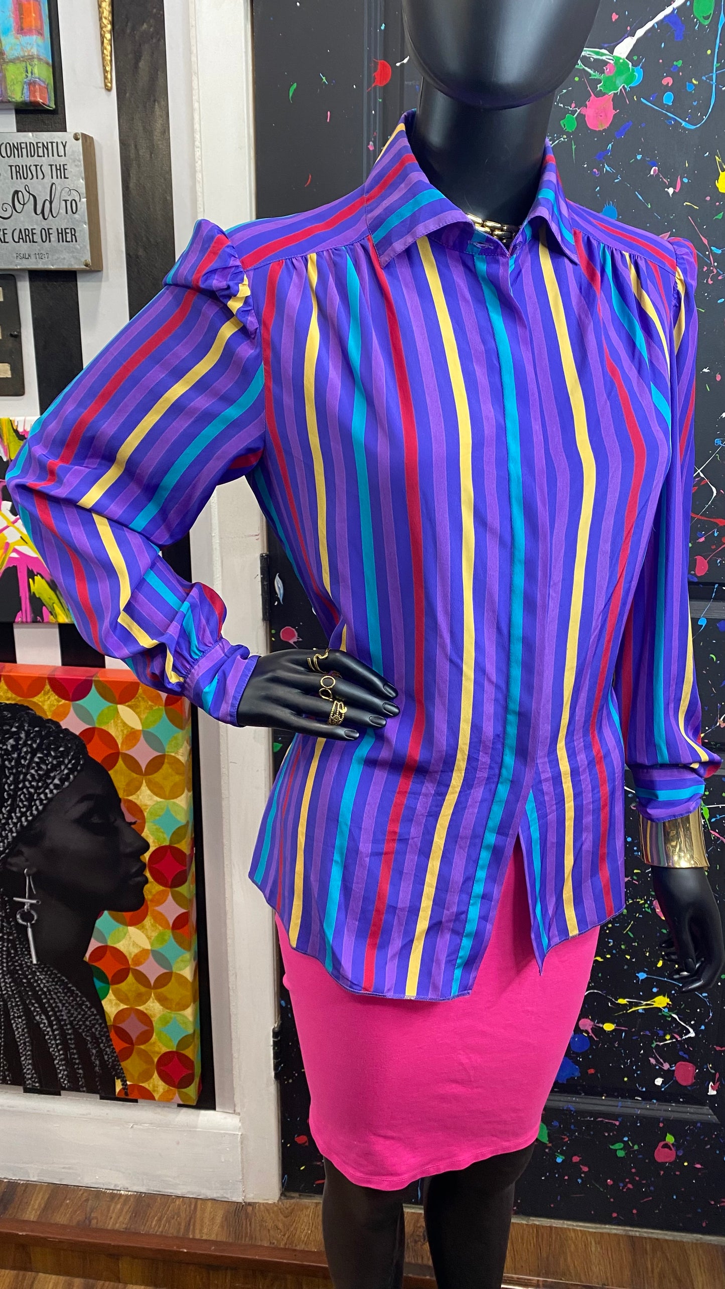 Vintage St John Blouse (12)
