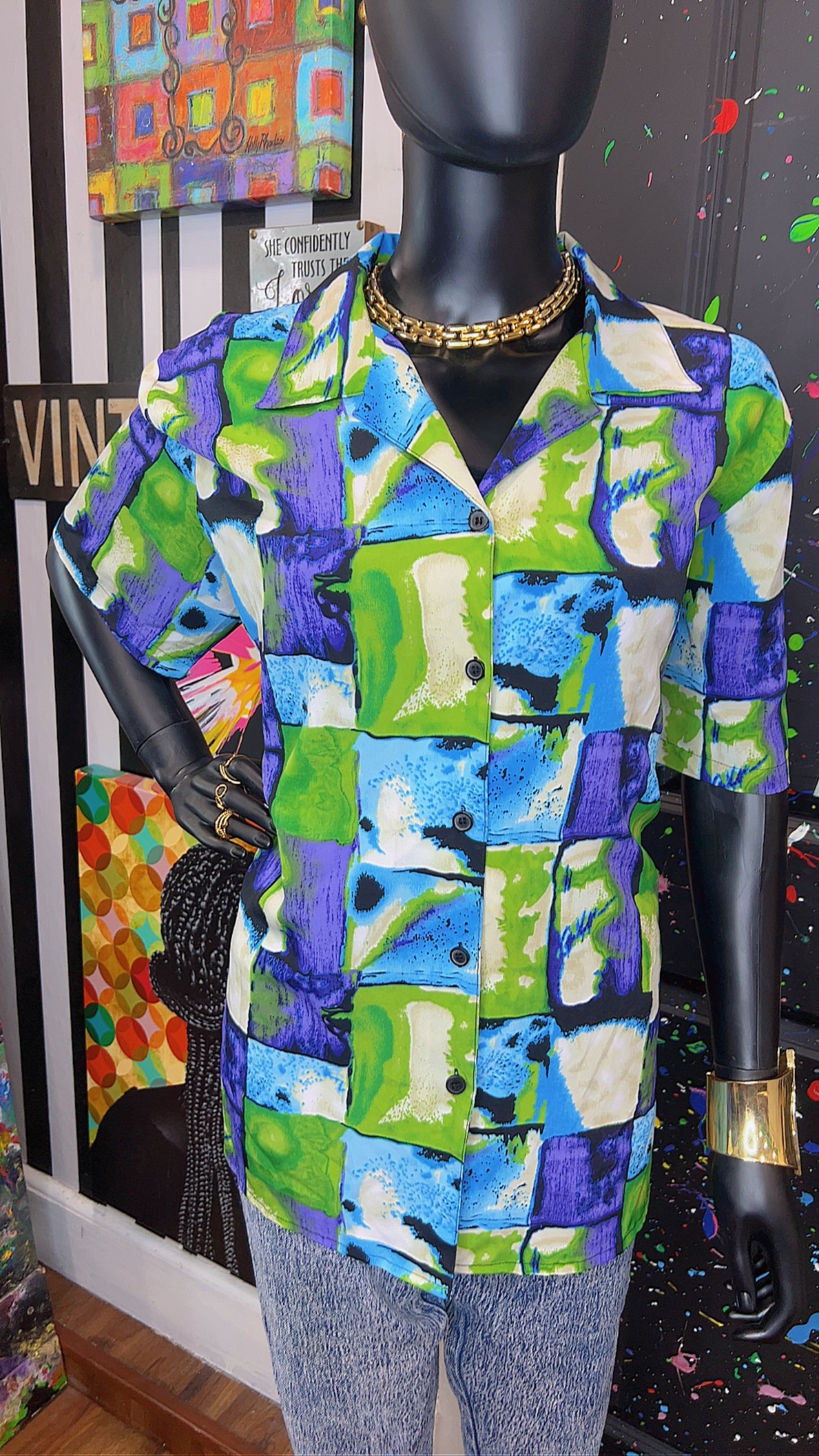 Vintage Block Blouse (18)