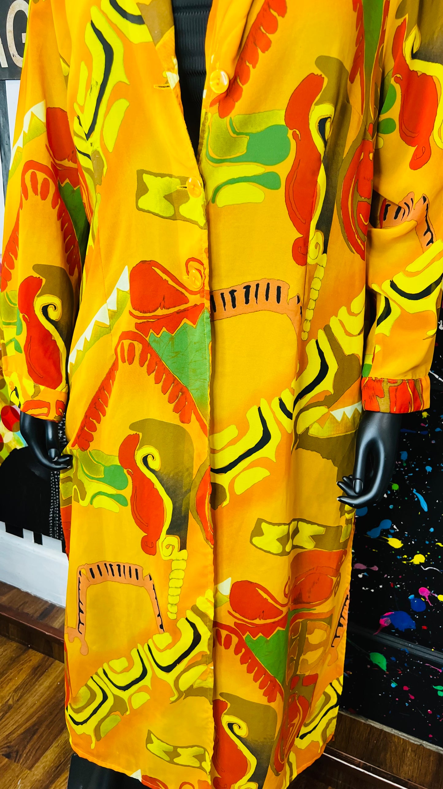 Vintage Sheer Duster/Swim Suit Cover (18)