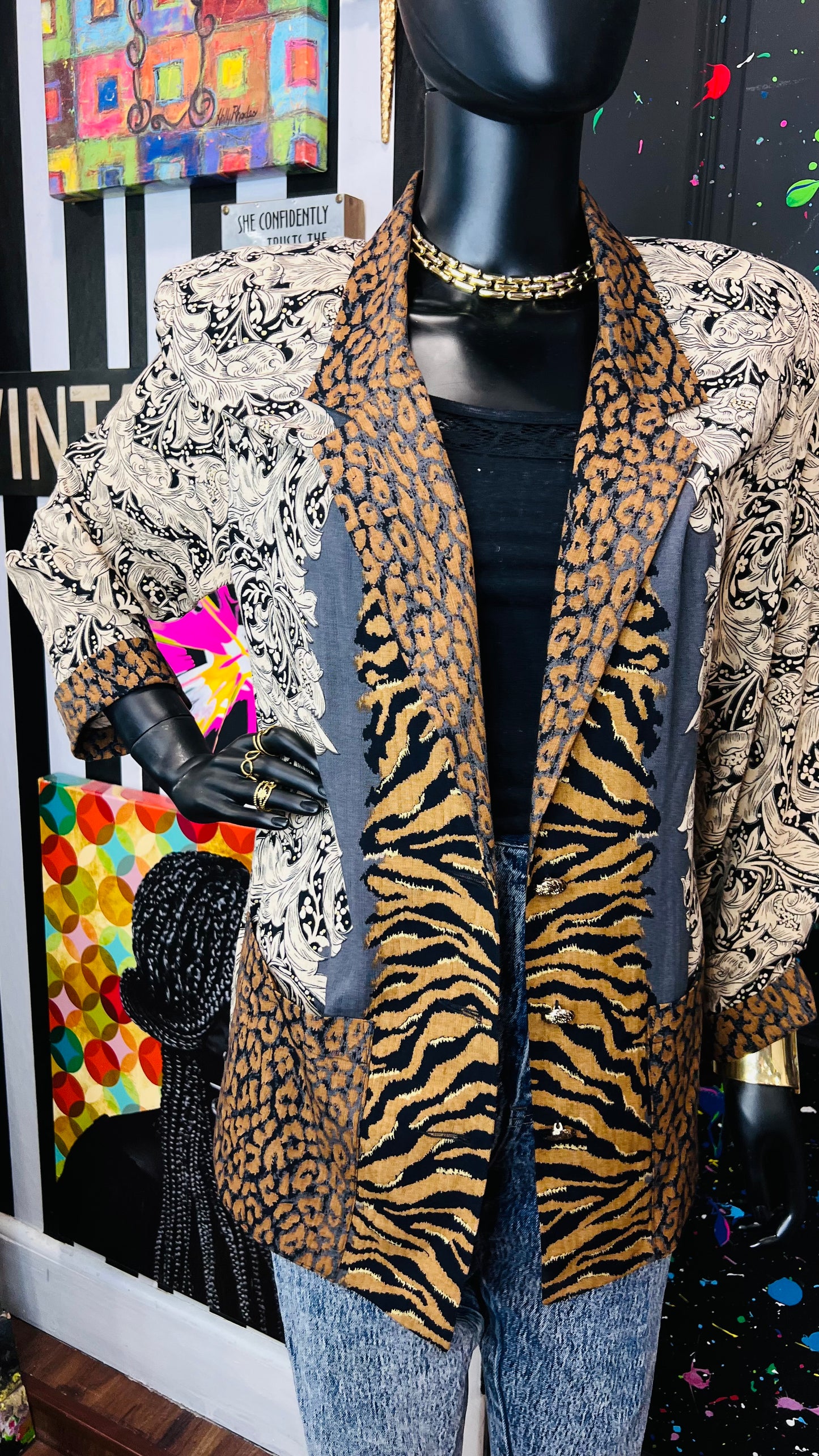 Vintage Carole Little Blazer (12/14)