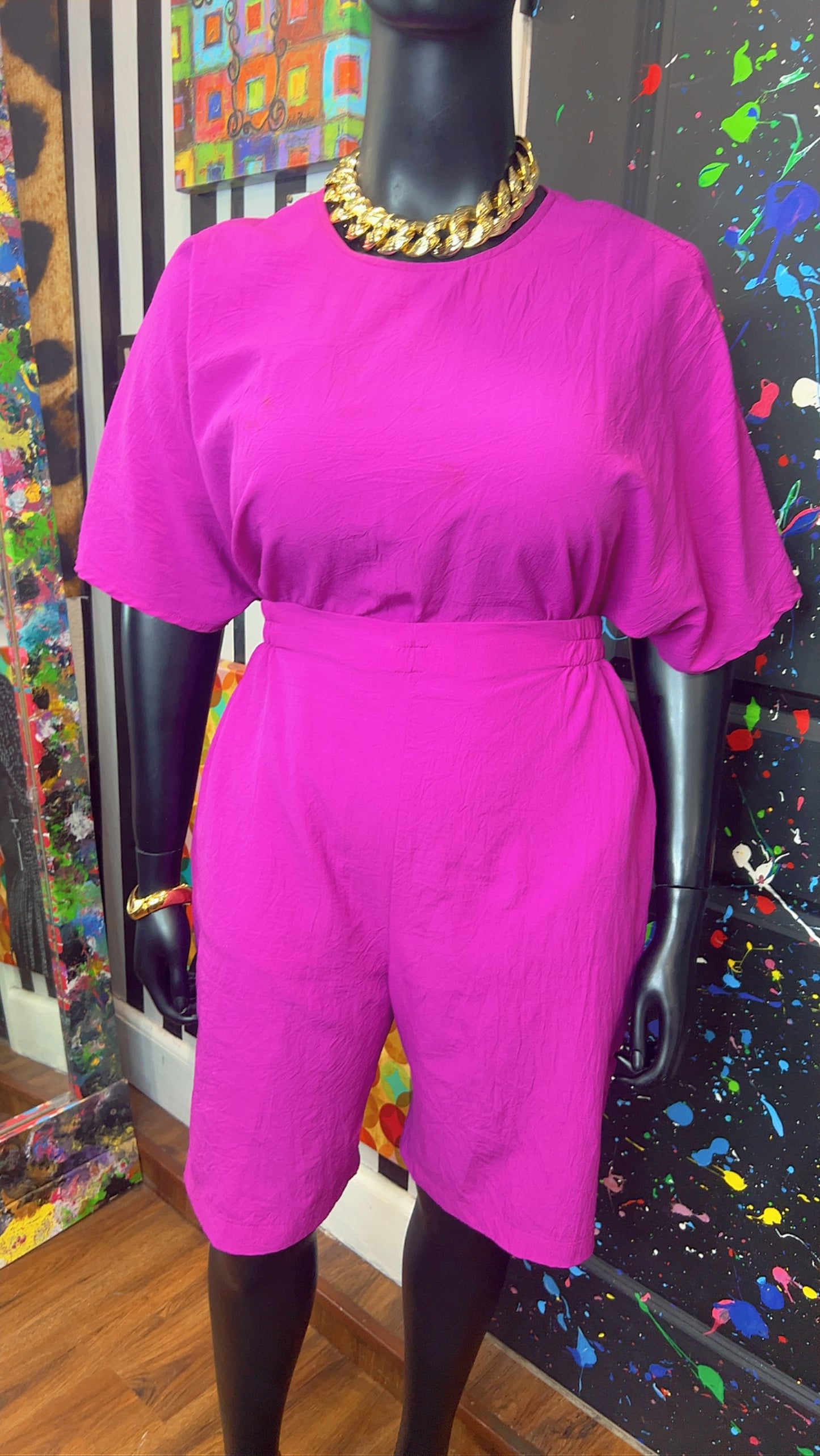 Vintage Shorts Set w/ Matching Duster (24W)