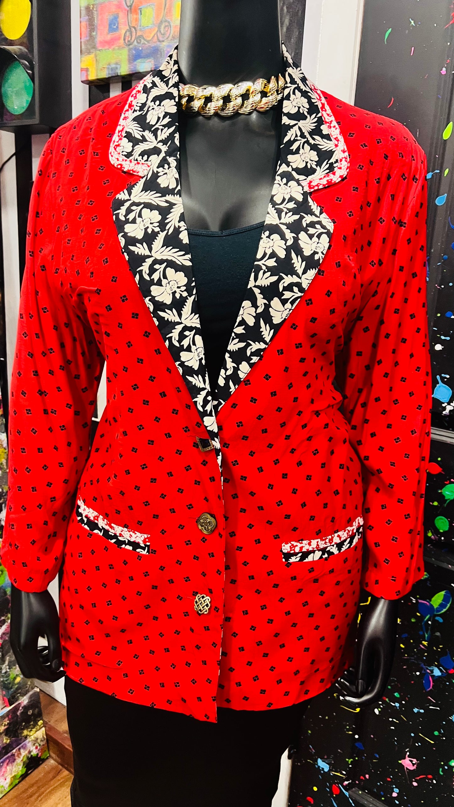 Vintage Carole Little Blazer (16)