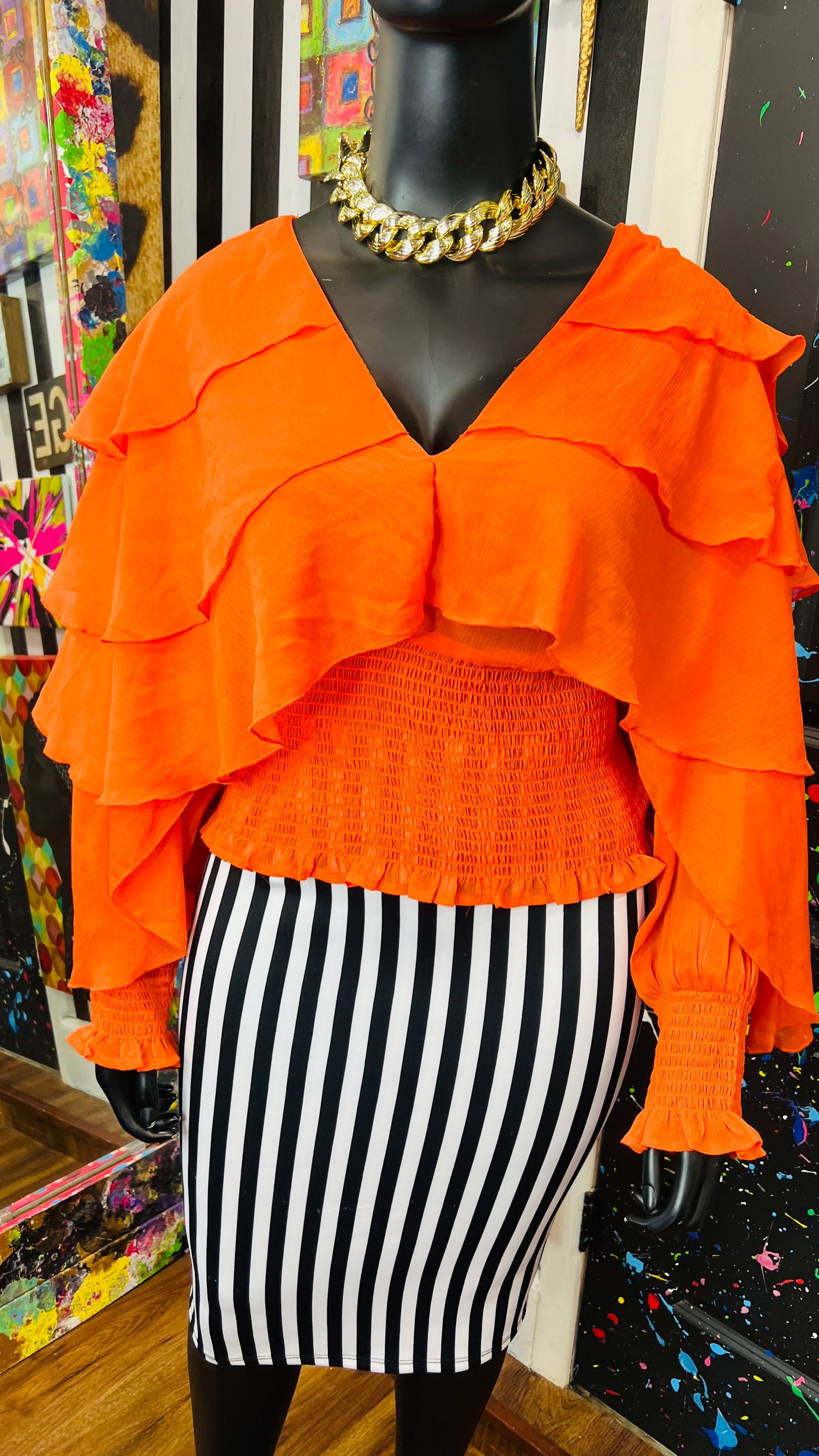 Vintage Inspired Flowly Blouse (22)