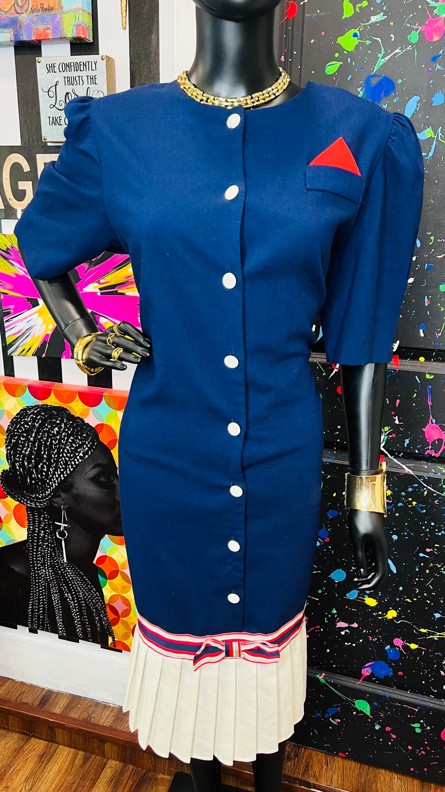 Vintage Sailors Dress (14)