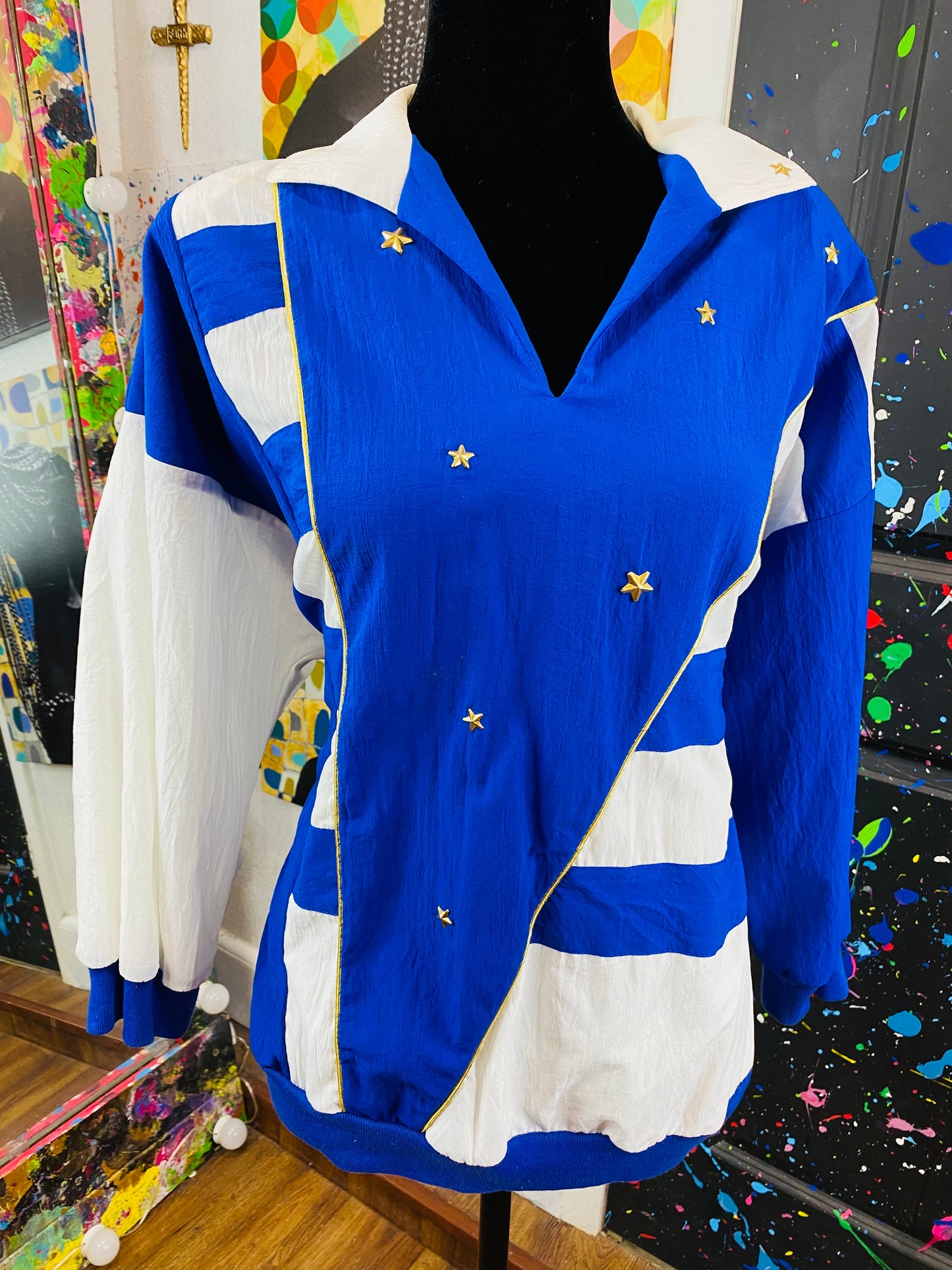 Vintage Short Sleeve Blouse