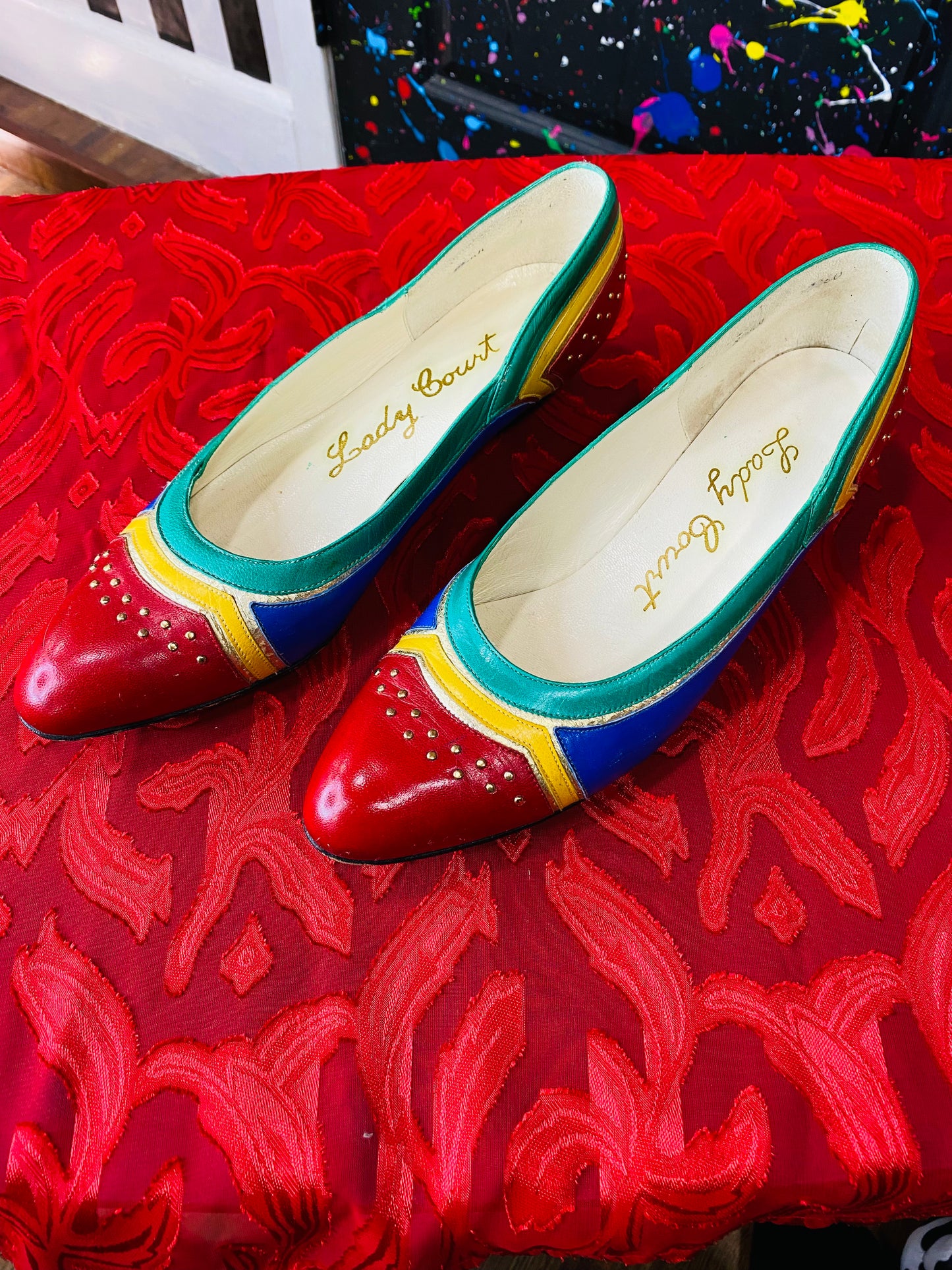 Lady Gourt Leather Shoes