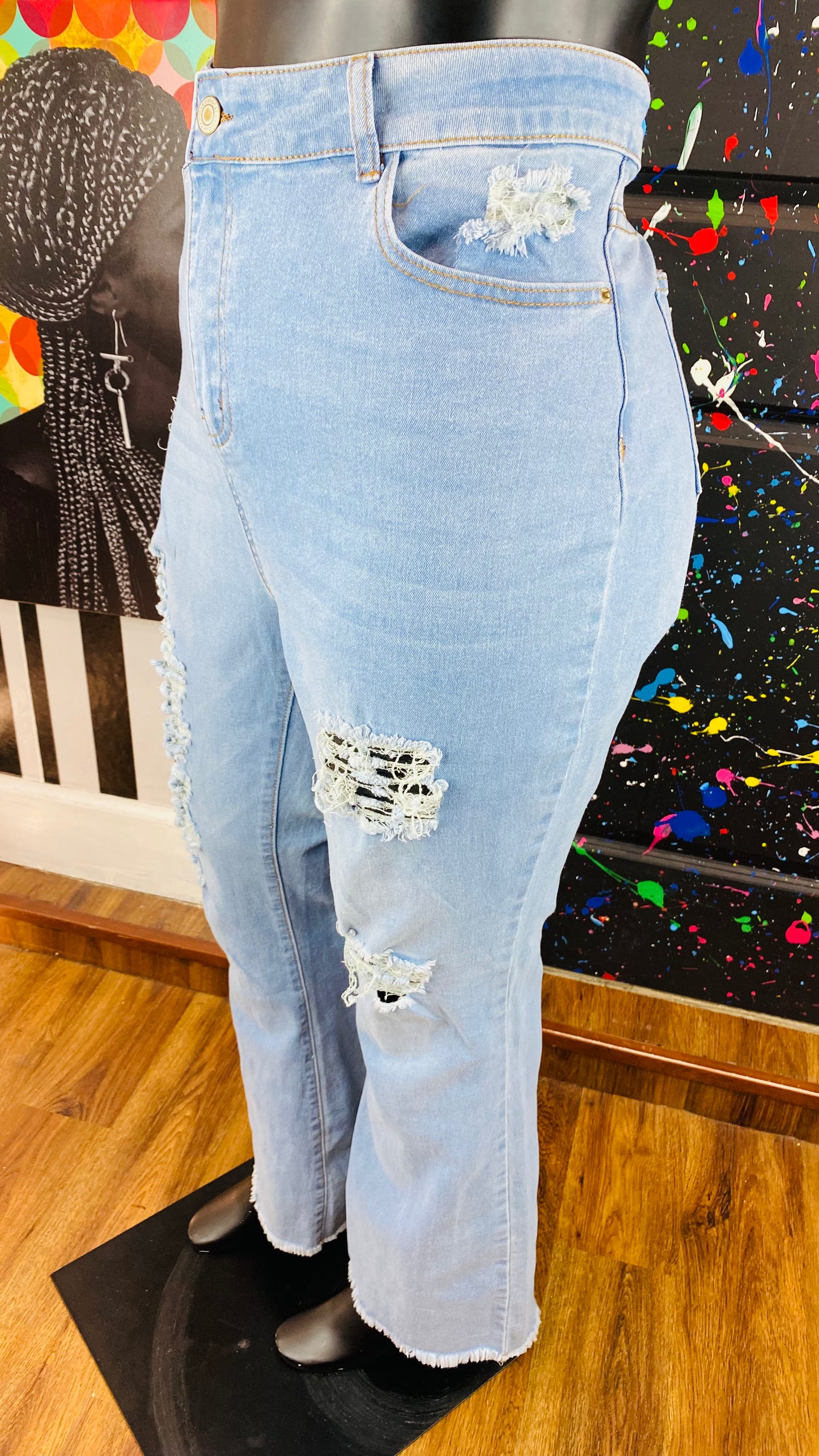 Elite Distressed Pocket&Jeans