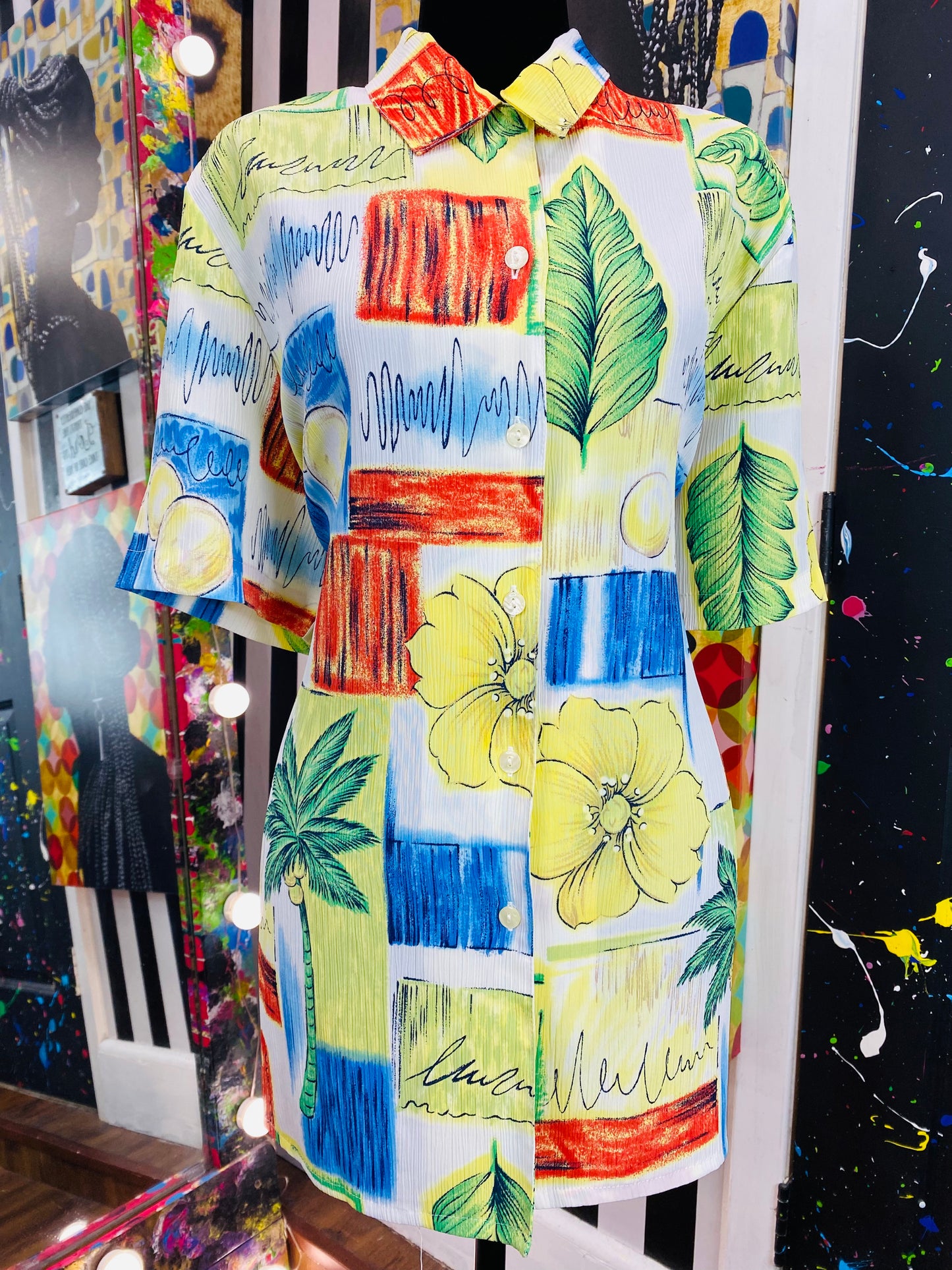 Vintage Allison Daley Short Sleeve Blouse