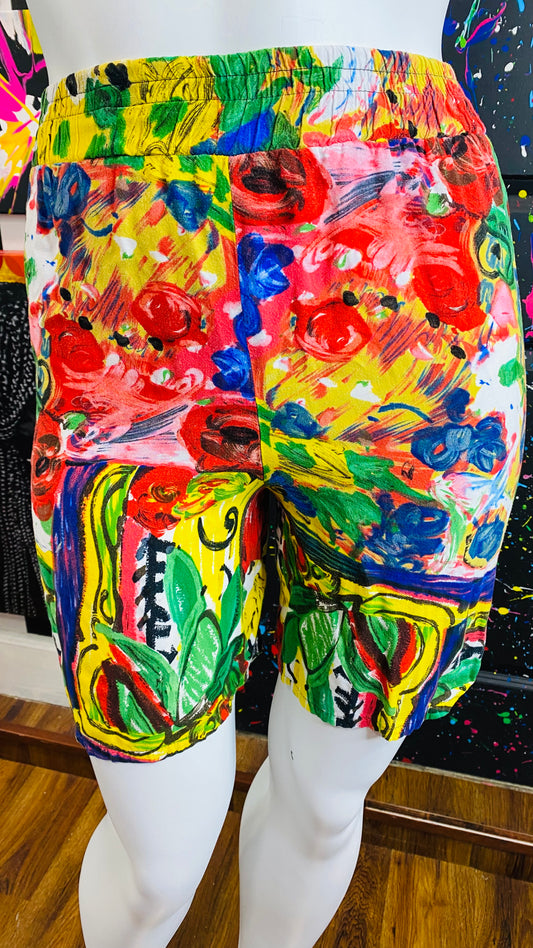 Vintage Cotton (has stretch) 90’s Shorts (16/18)