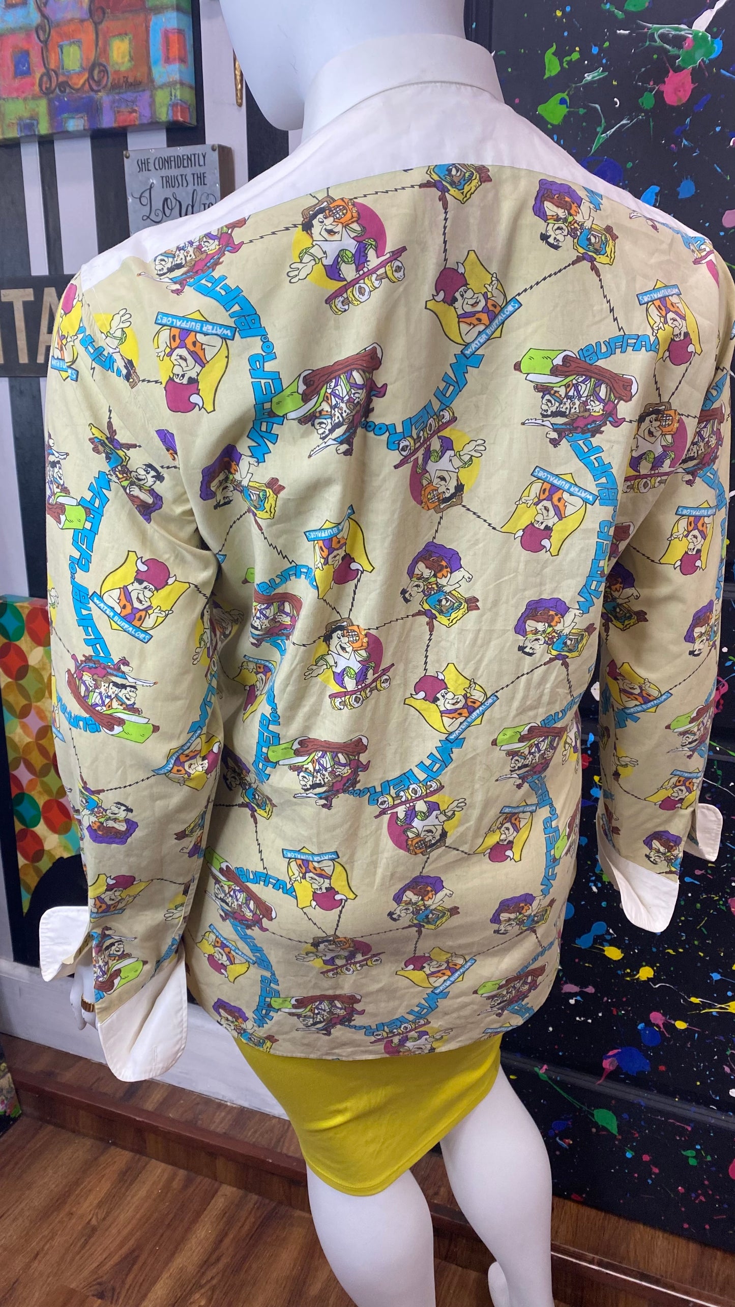 Vintage Custom Flintstones Blouse (20)