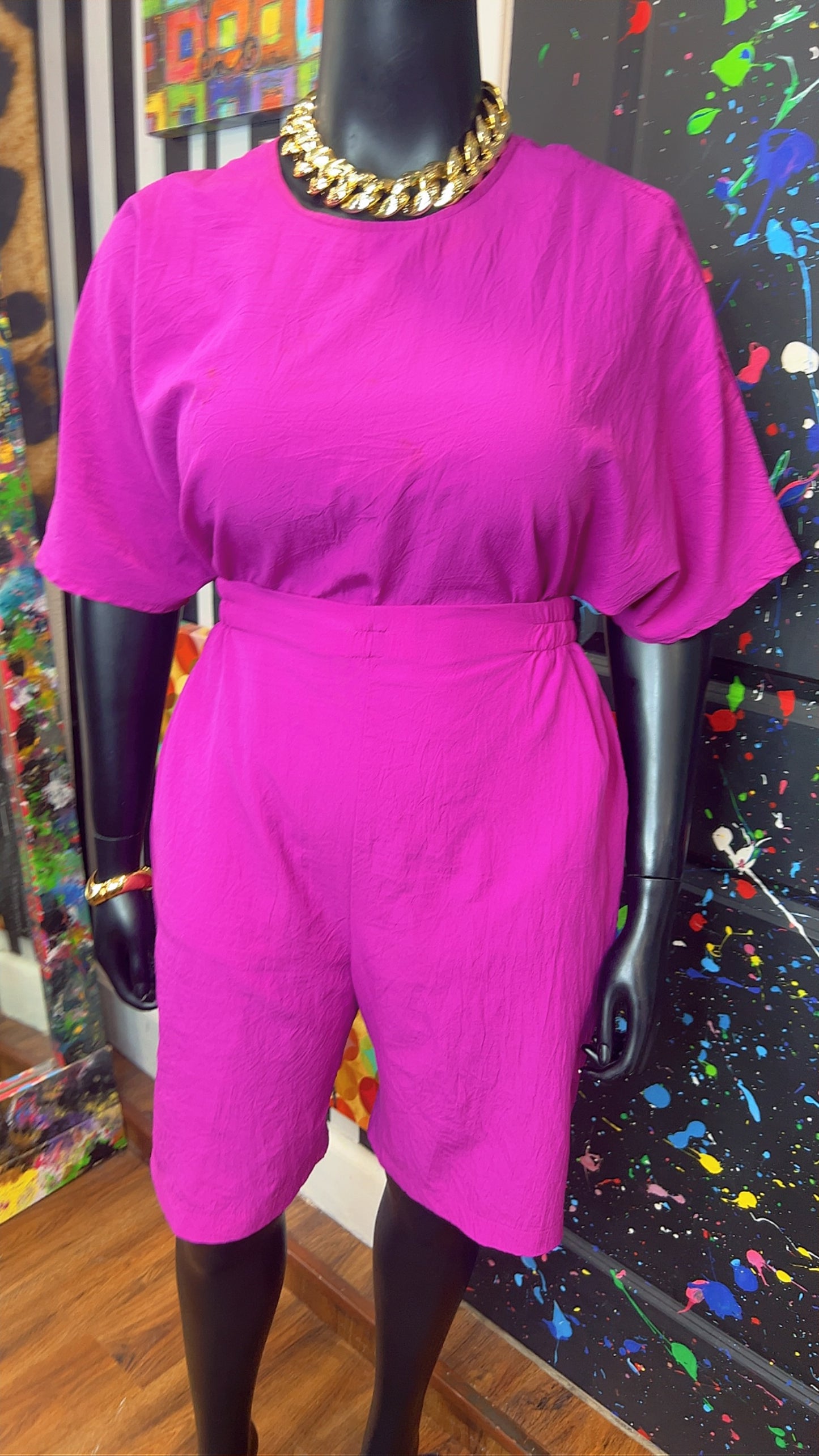 Vintage Shorts Set w/ Matching Duster (24W)