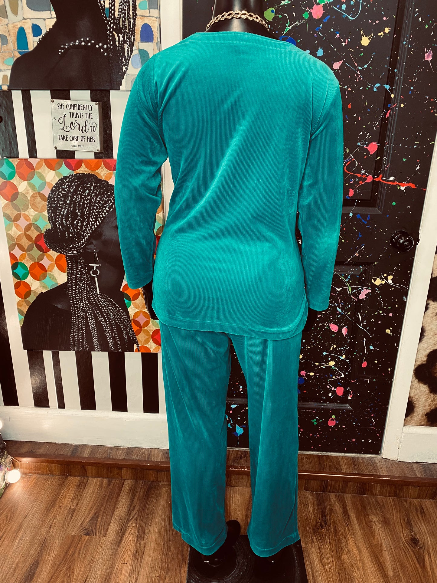 Vintage Carole Little Pants Set
