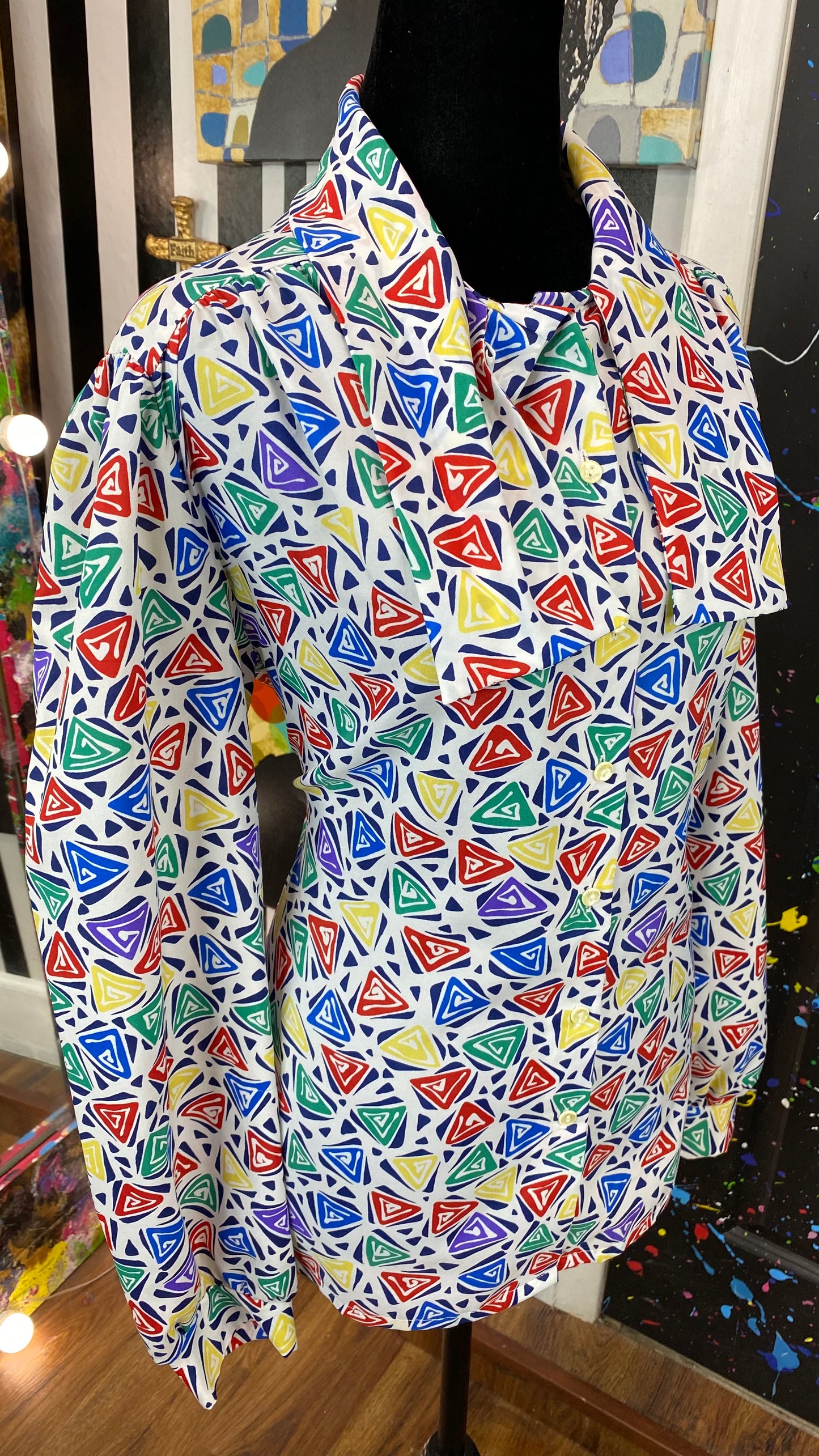 Vintage Jonquil Long Sleeve Blouse