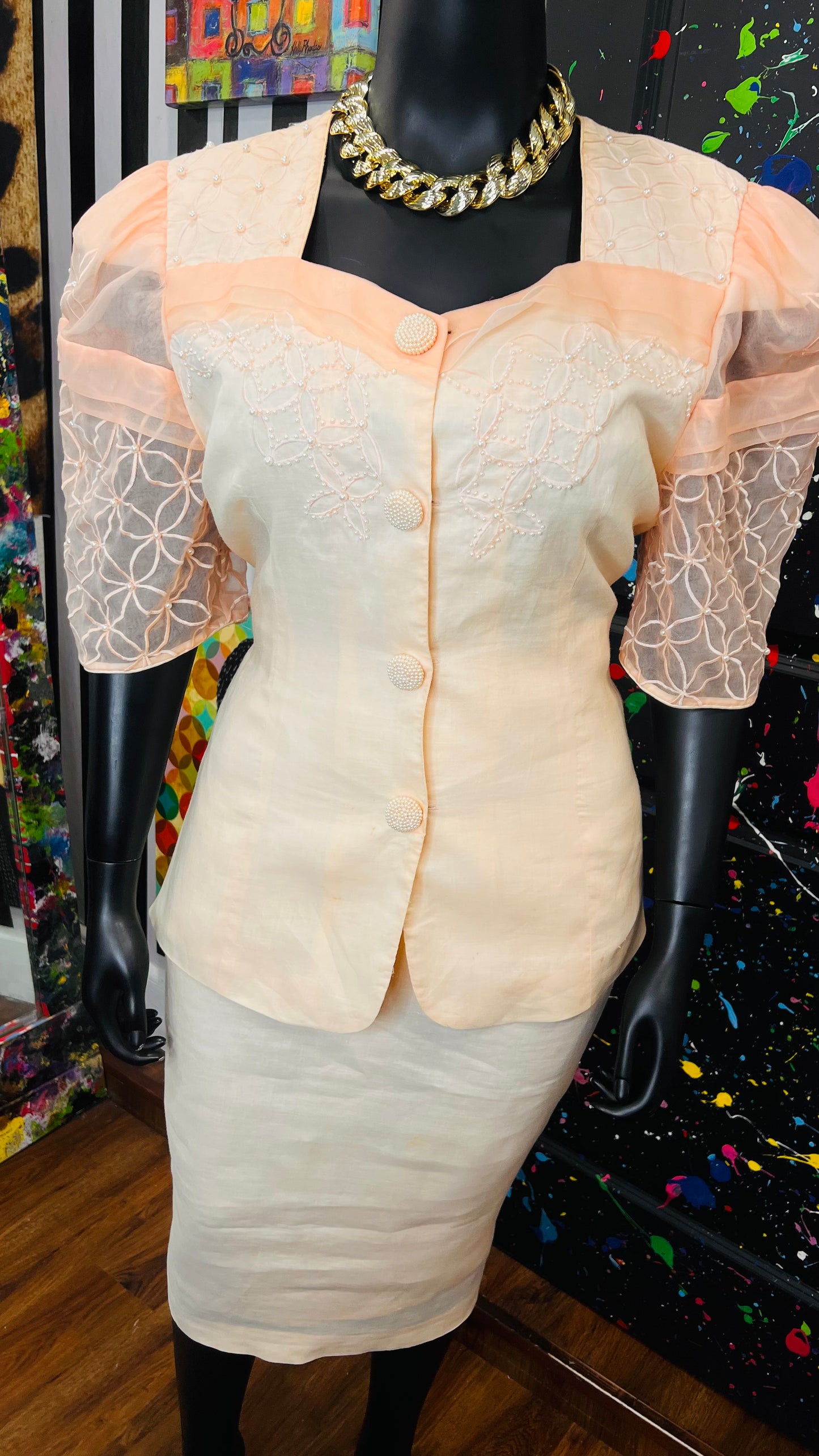 Vintage ‘ACTION’ Skirt Suit (16)