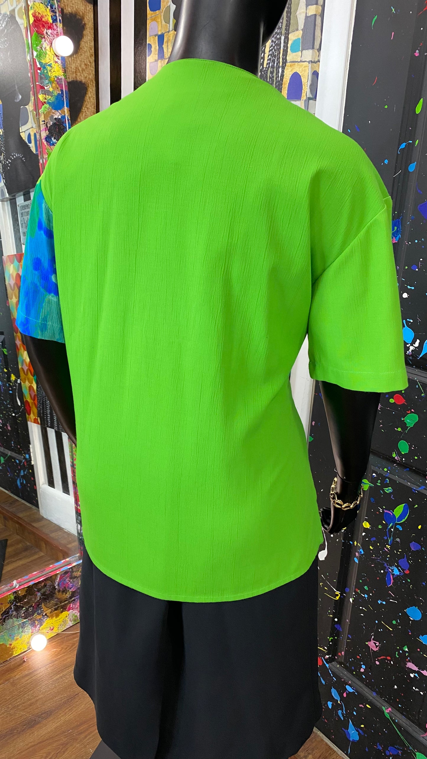 Vintage CMShapes Short Sleeve Blouse