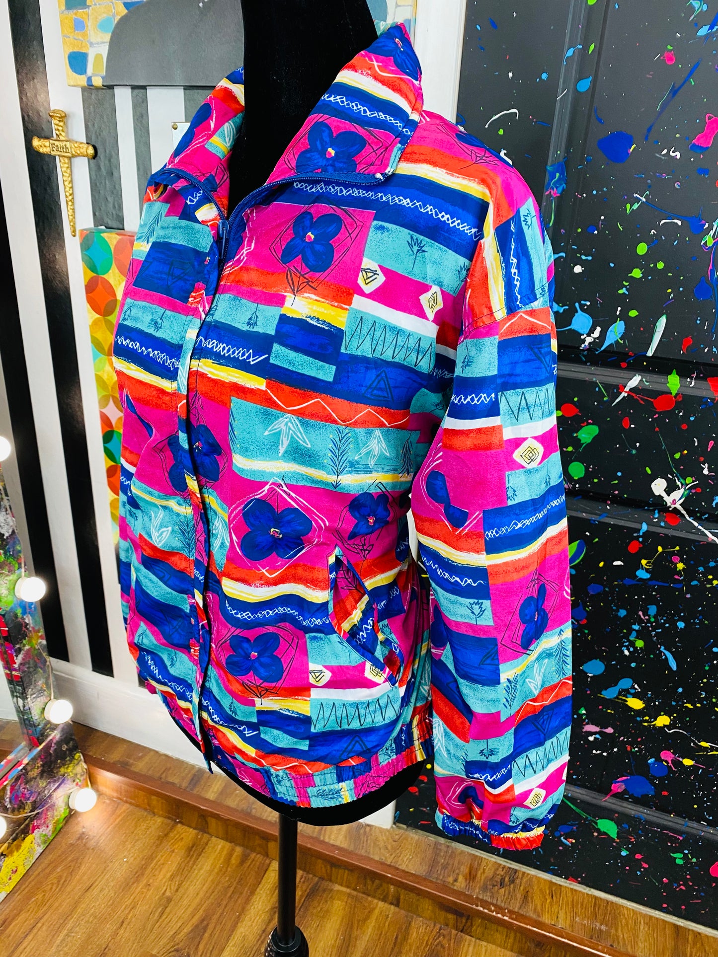 Vintage EVR Windbreaker Jacket