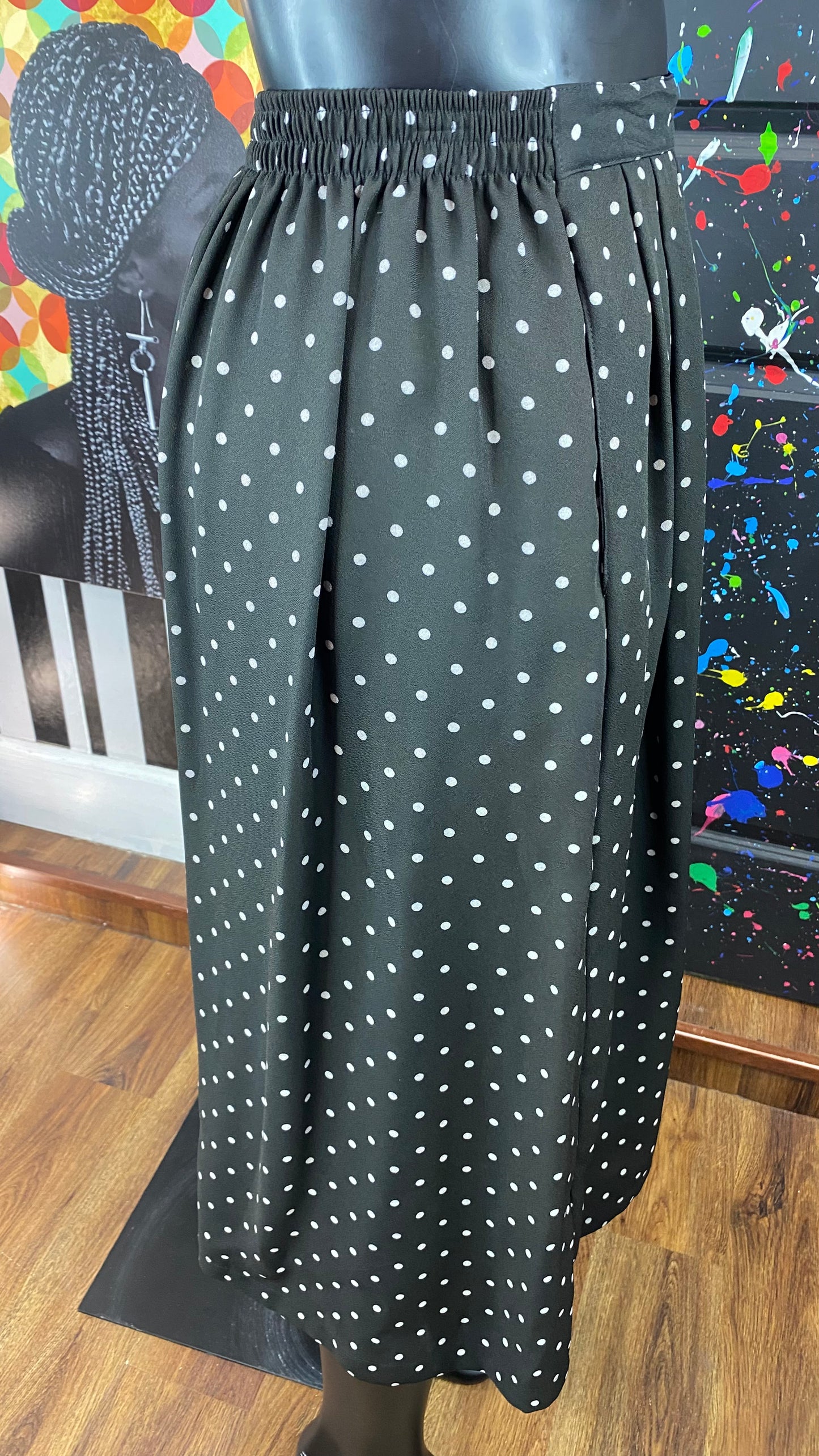 Vintage Polka Dot Sag Harbor Skirt