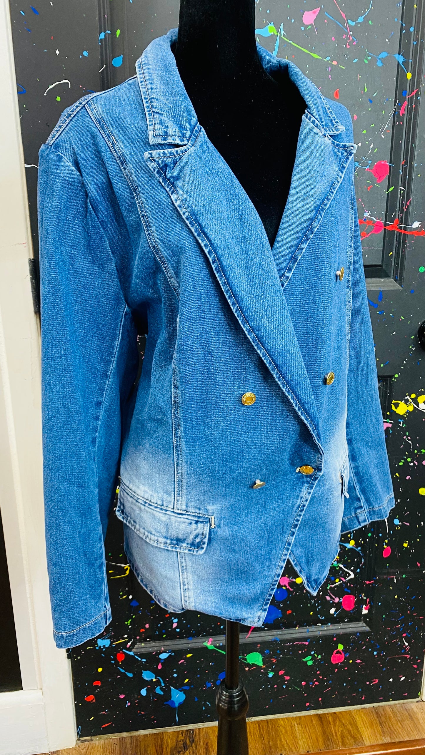 Denim Blazer