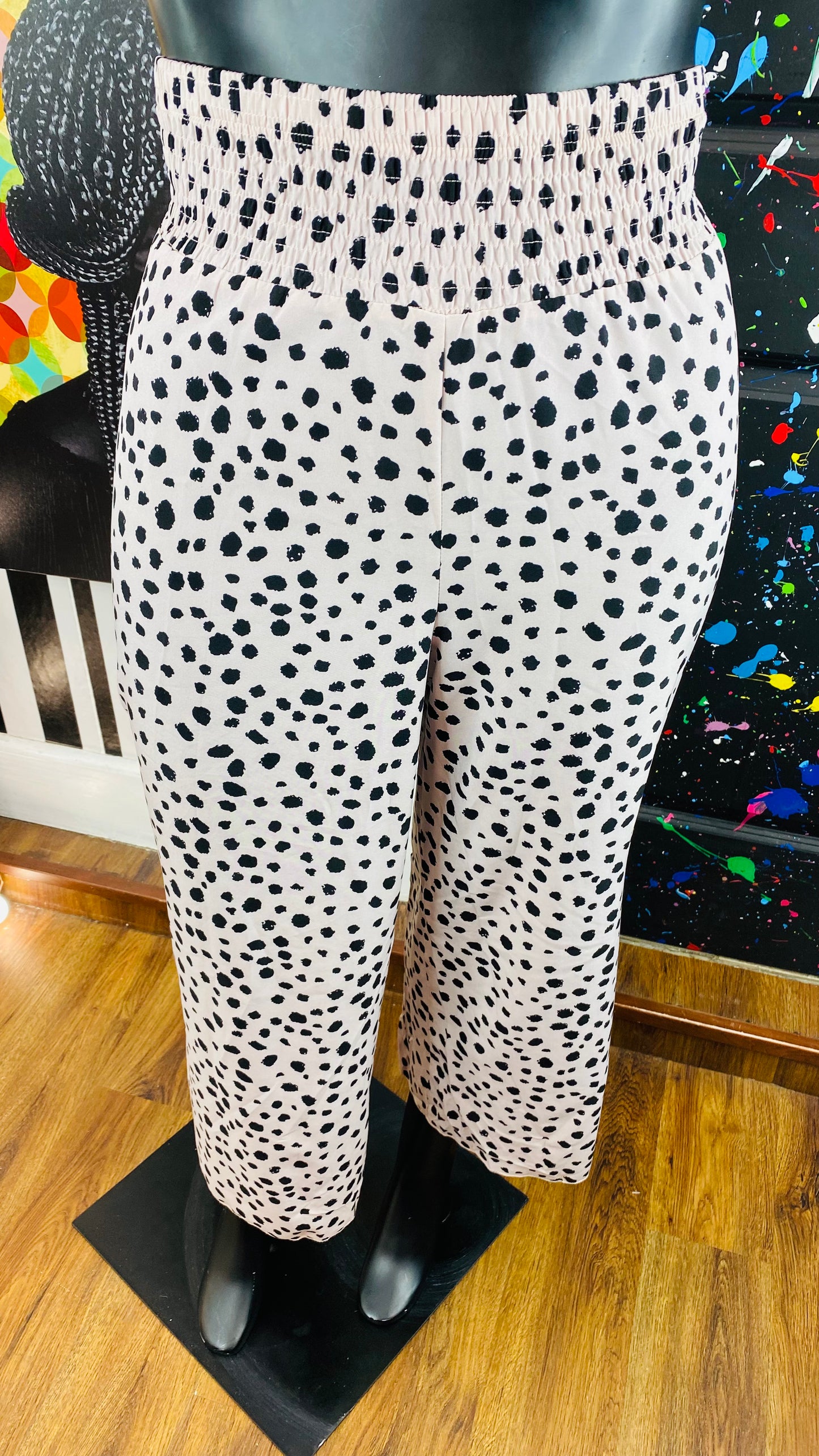Spotted Gaucho Pants