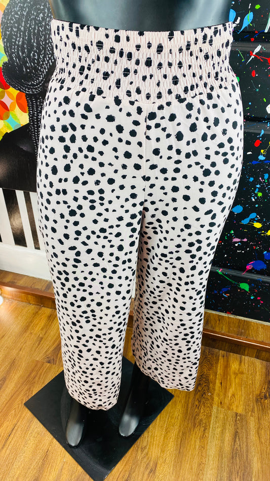 Spotted Gaucho Pants