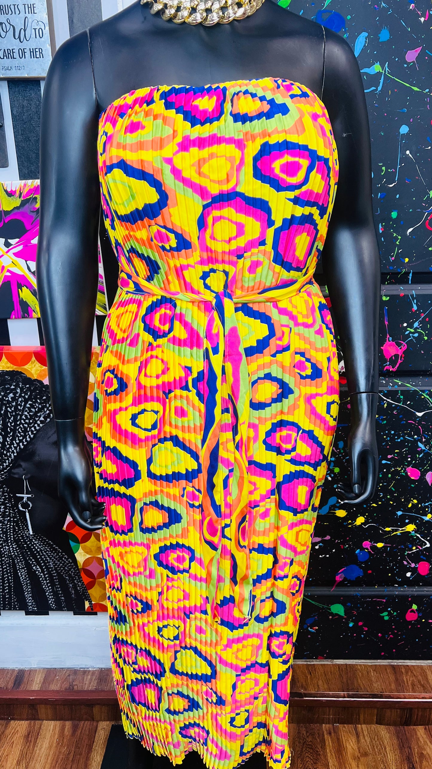 Lane Bryant Accordion Tube Dress -New w/ Tags (22/24)