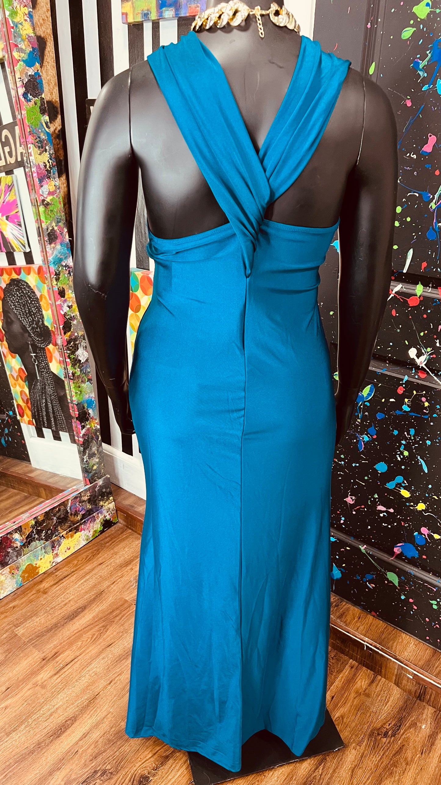 New w/ Tags Formal Dress- Lots of Stretch (20)