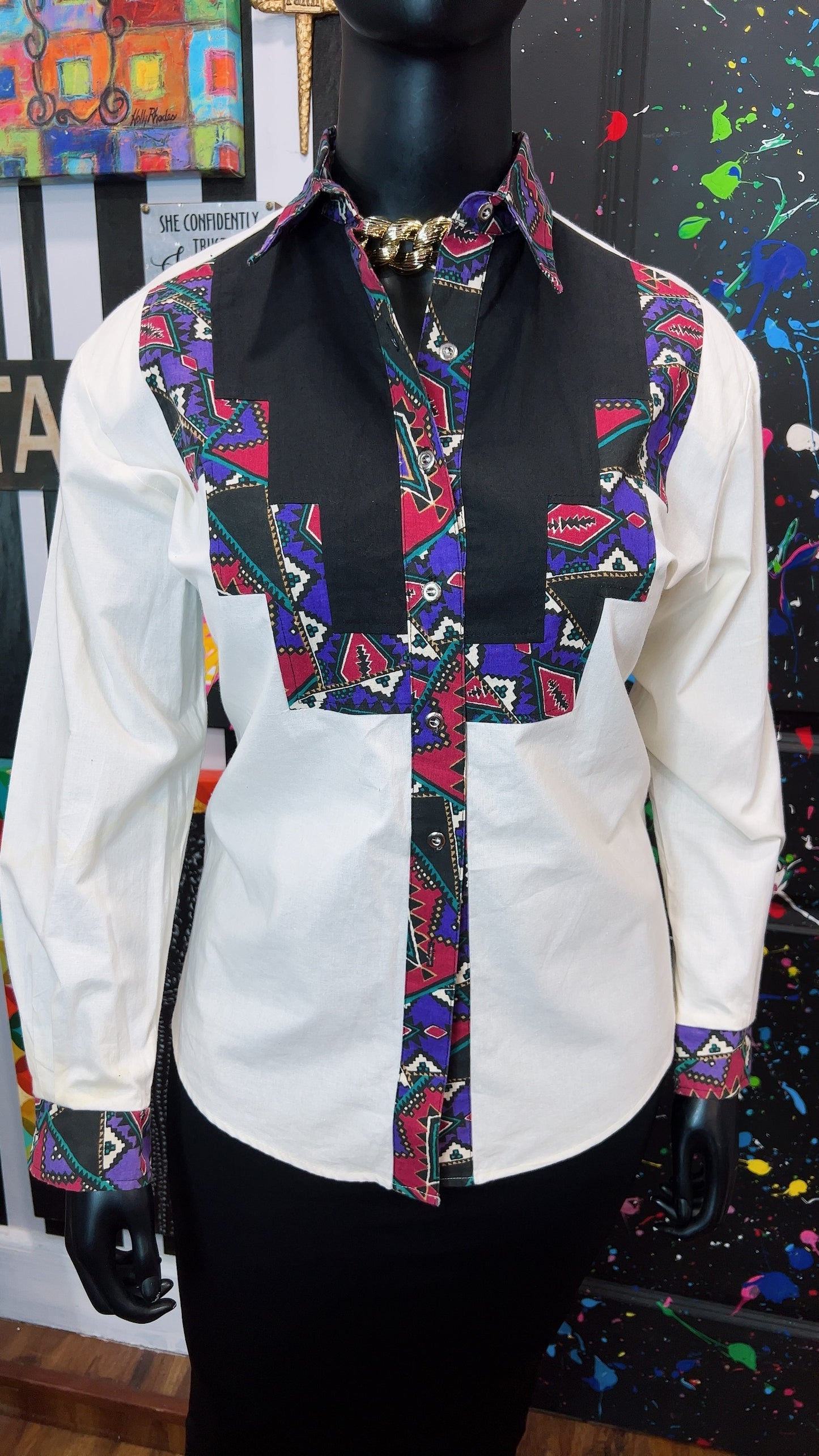Vintage Western Blouse (18)