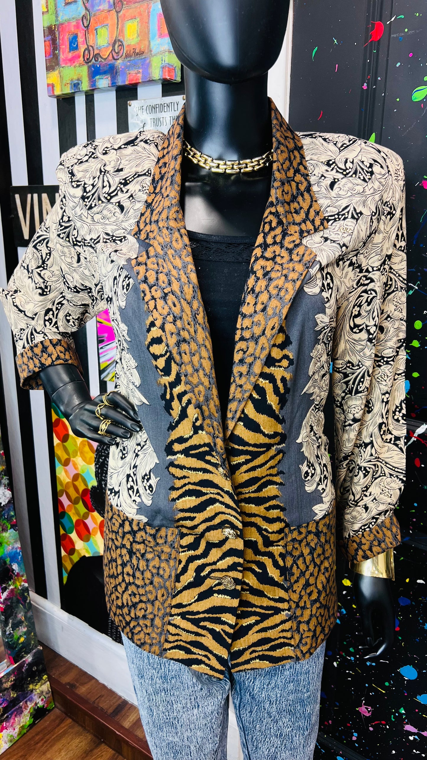 Vintage Carole Little Blazer (12/14)