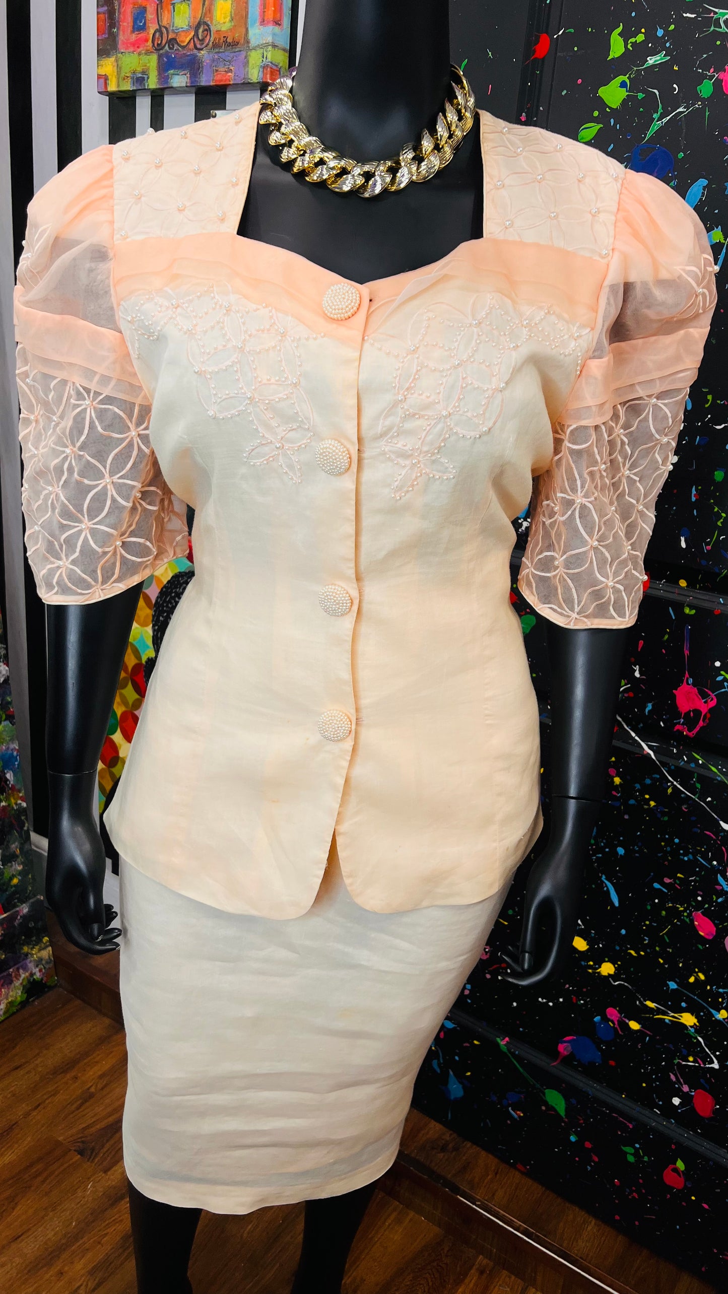 Vintage ‘ACTION’ Skirt Suit (16)