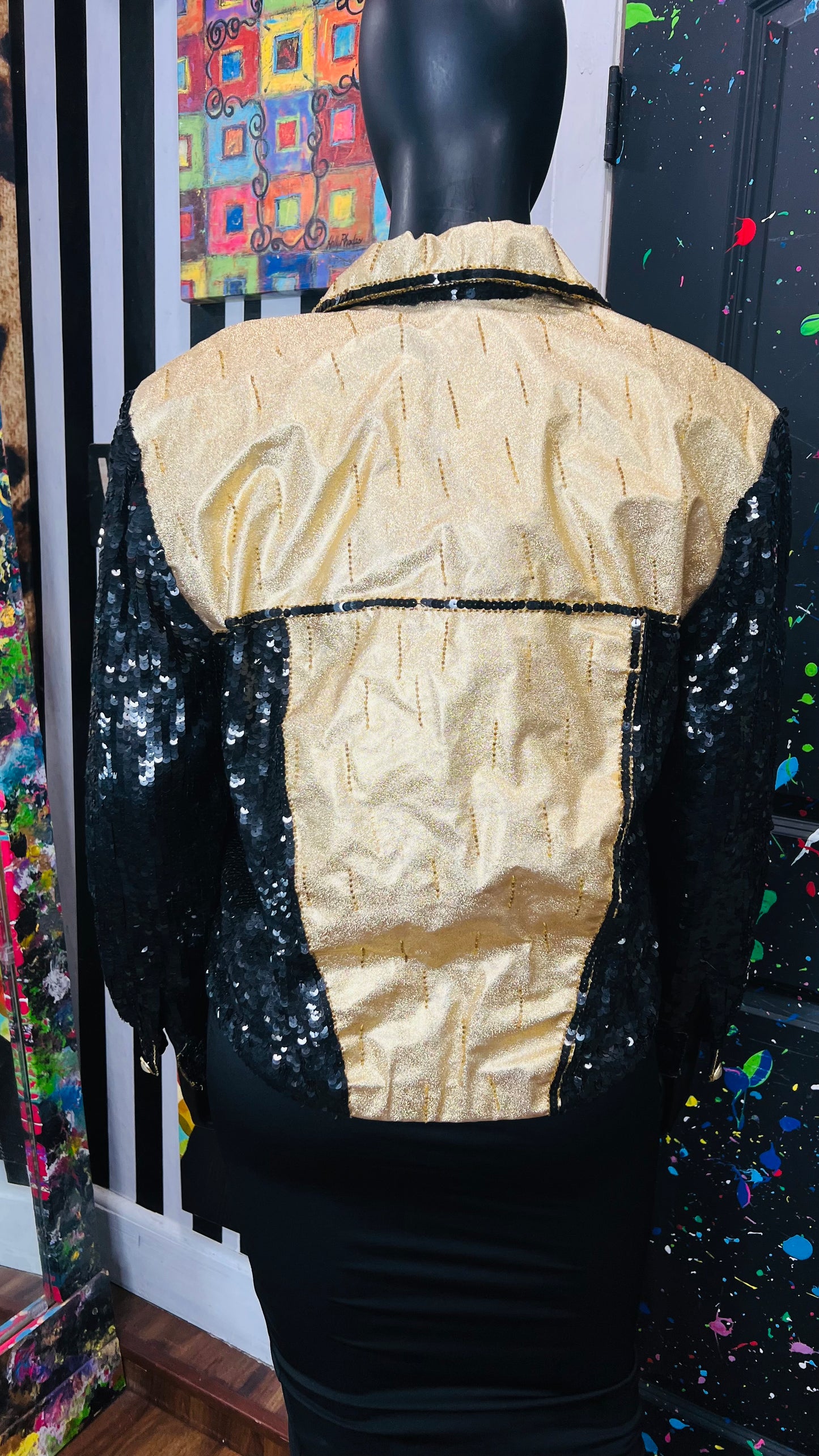 Vintage Modi Sequin Jacket (16)