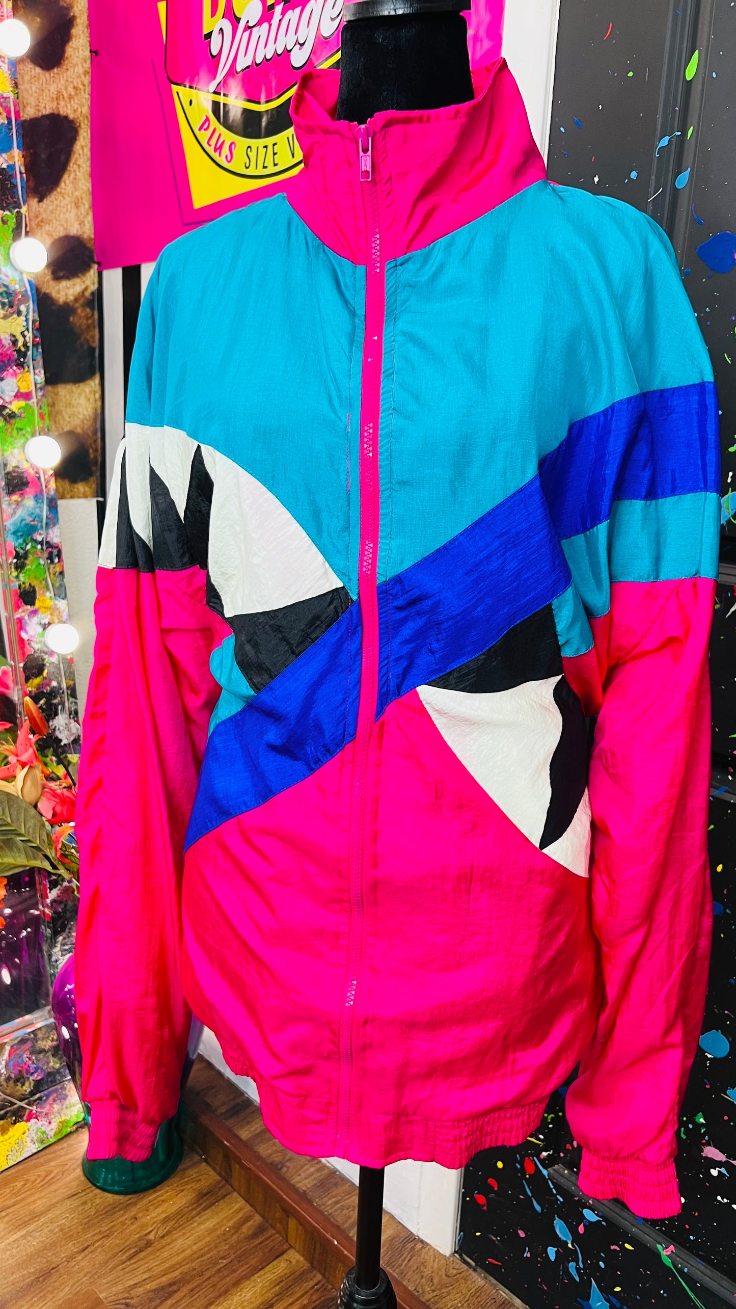 Vintage 80s 90s Windbreaker Jacket