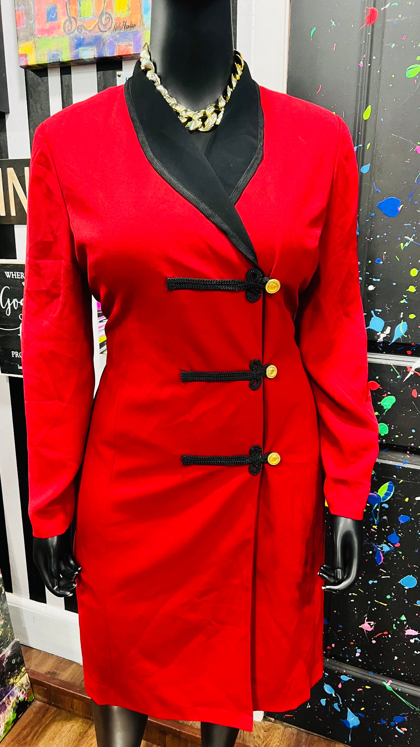 Vintage Blazer Dress (18)