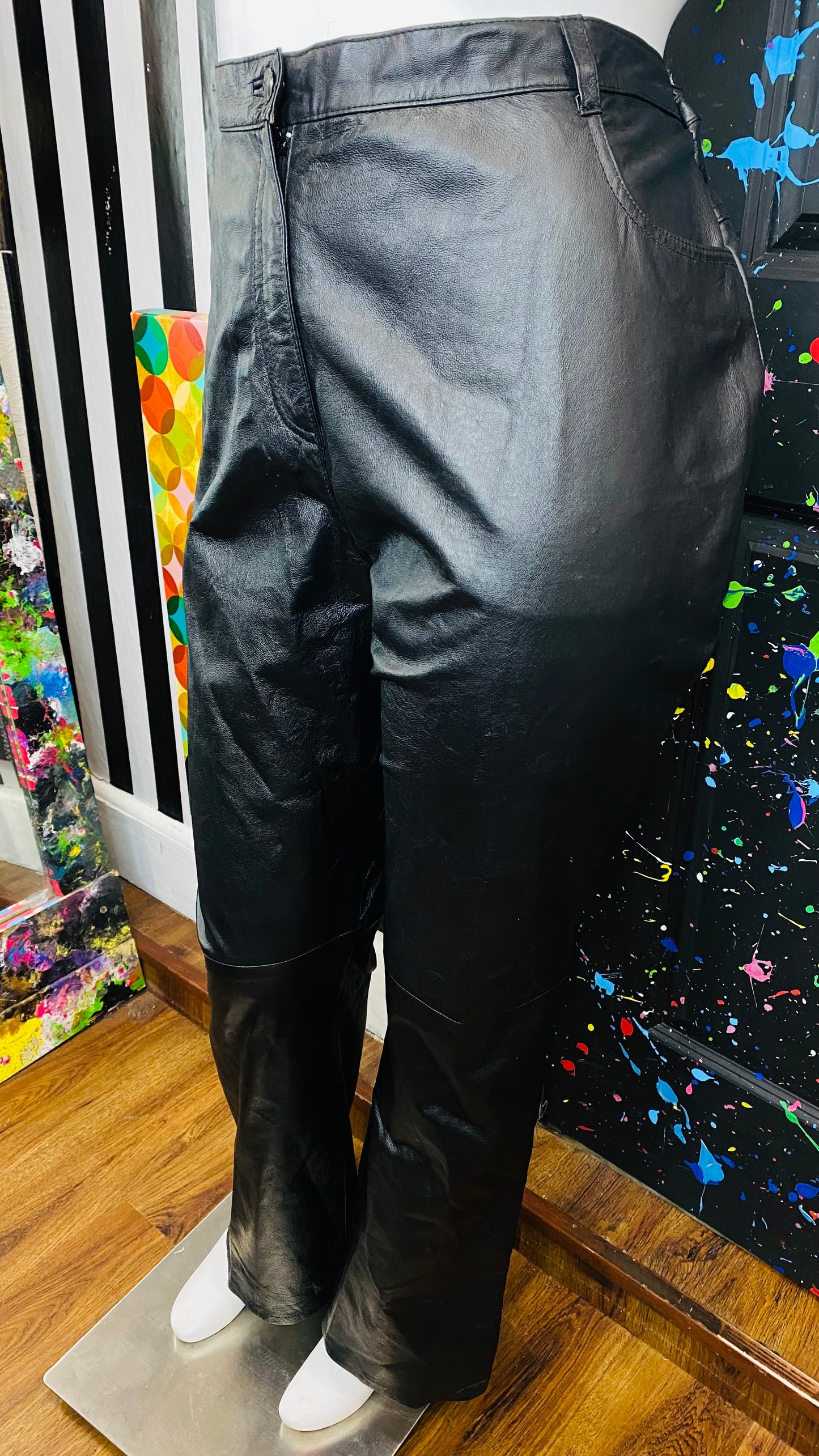 Vintage Genuine Black Pants (28T)
