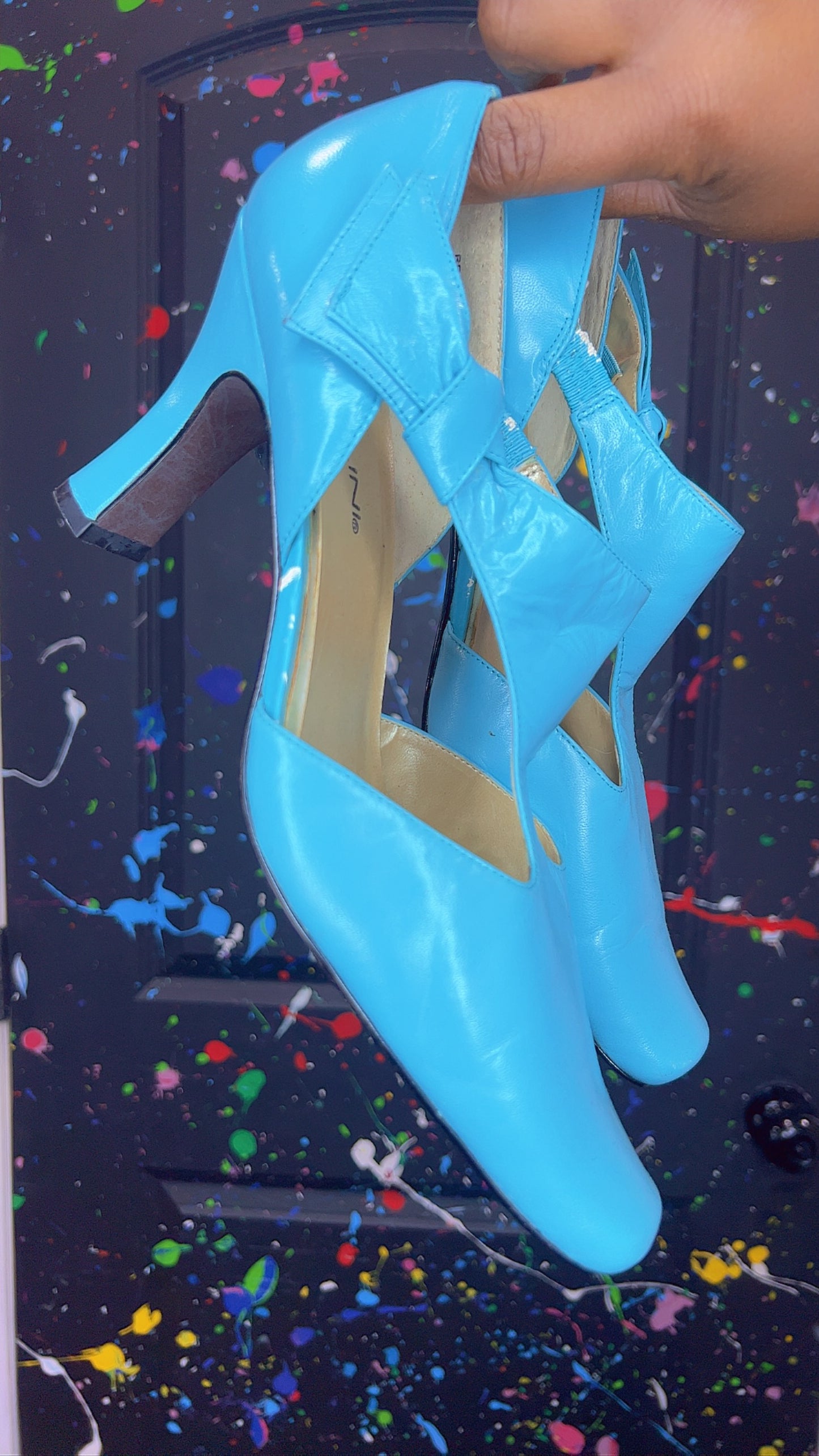 Vintage Blue Heels (11)
